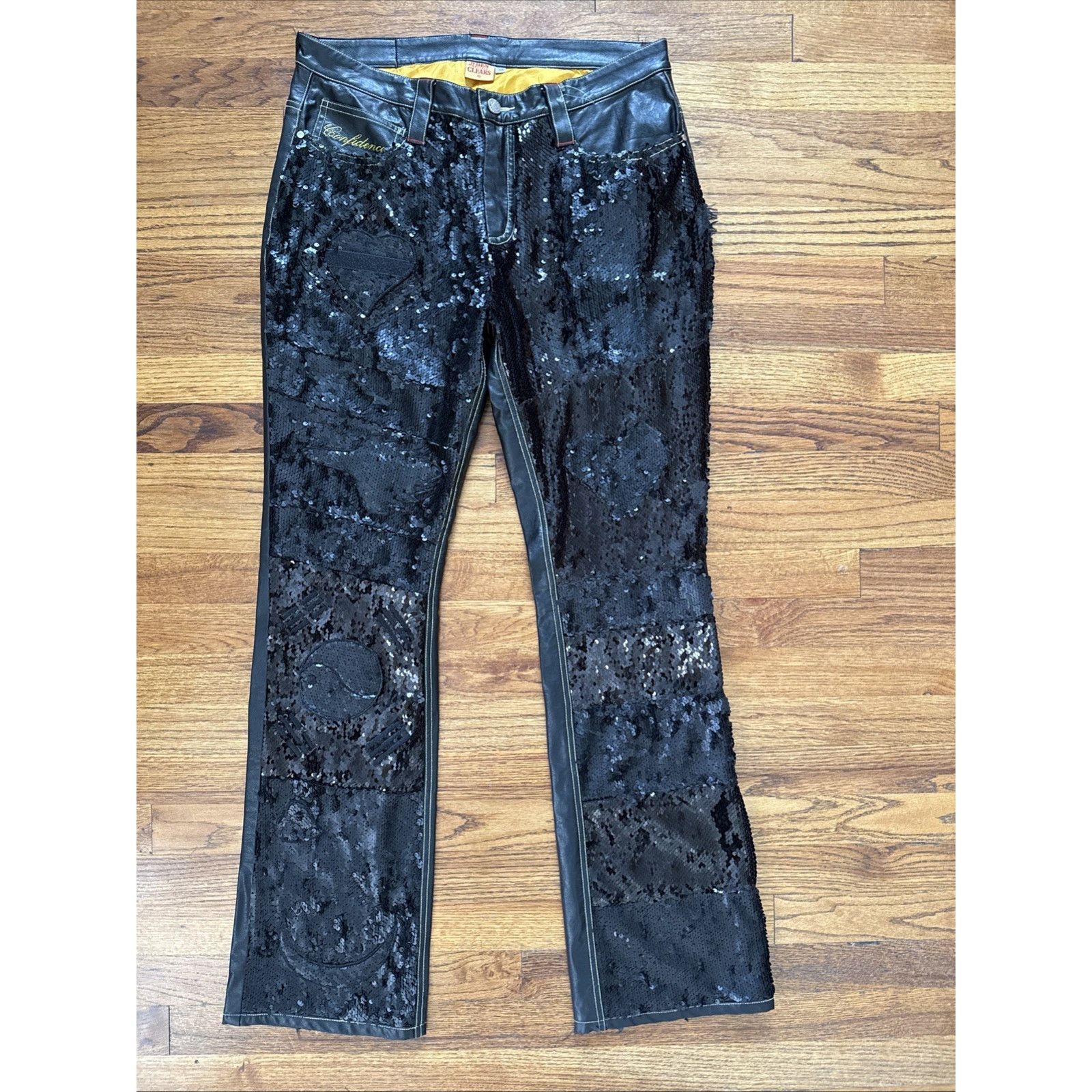 Whensmokeclears Whensmokeclears WSC SEQUIN PANTS Men’s Size 38 SEE PHOTOS! Size US 38 / EU 54 - 1 Thumbnail