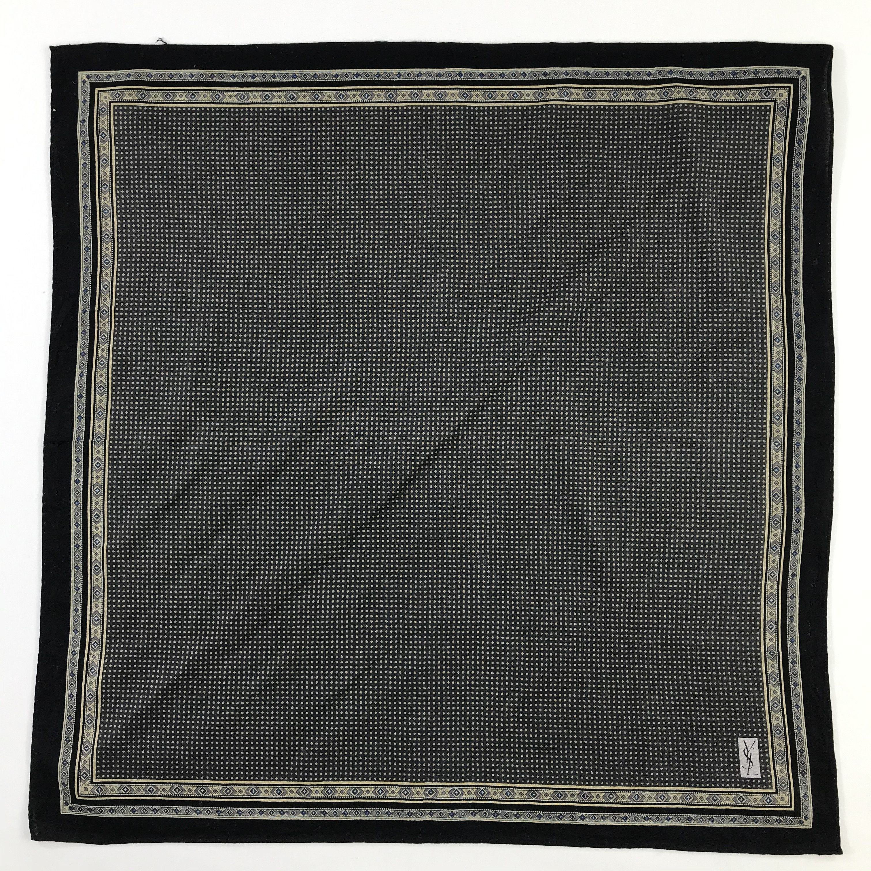 Vintage × Yves Saint Laurent Yves Saint Laurent Bandana / Handkerchief /Neckerchief -S791 Size ONE SIZE - 1 Thumbnail