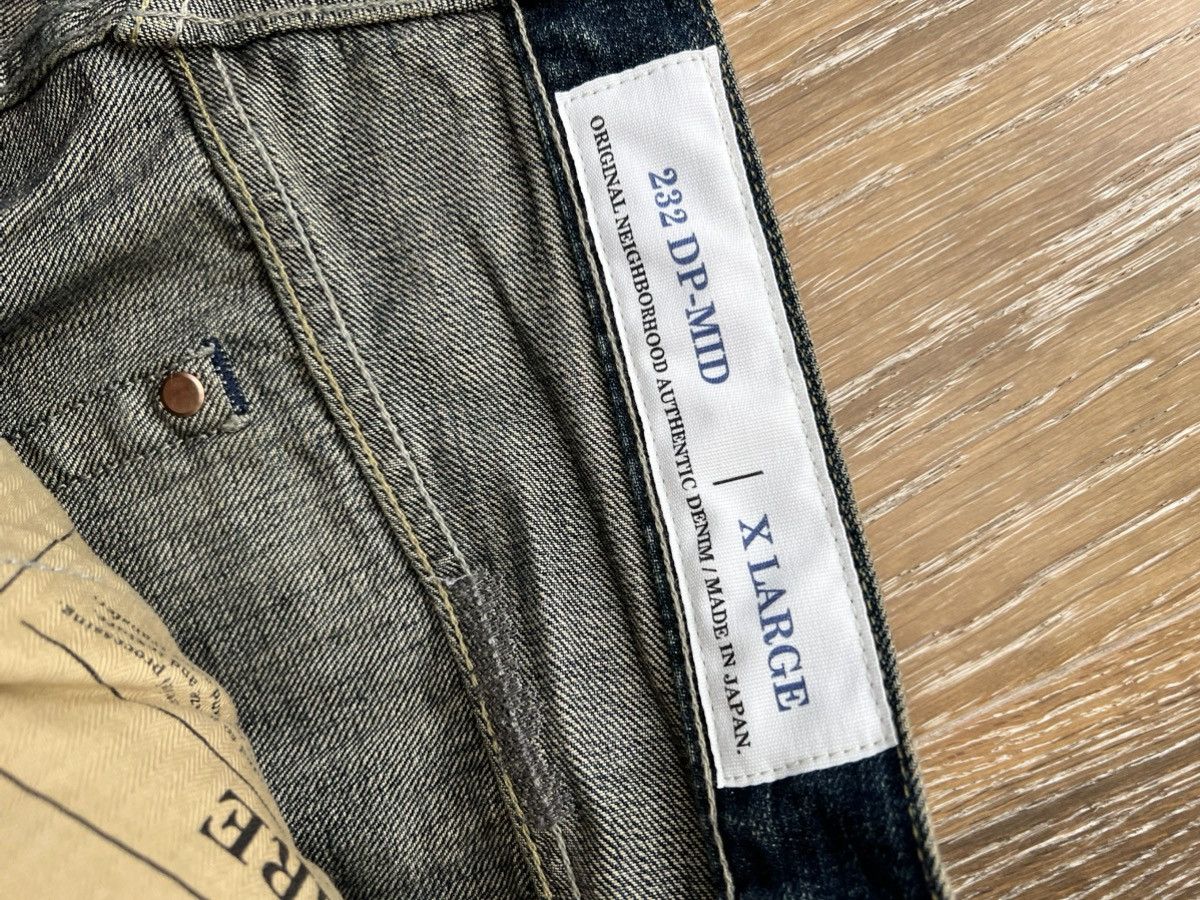 Neighborhood Neighborhood SAVAGE DENIM DP MID PANTS Size US 36 / EU 52 - 3 Thumbnail