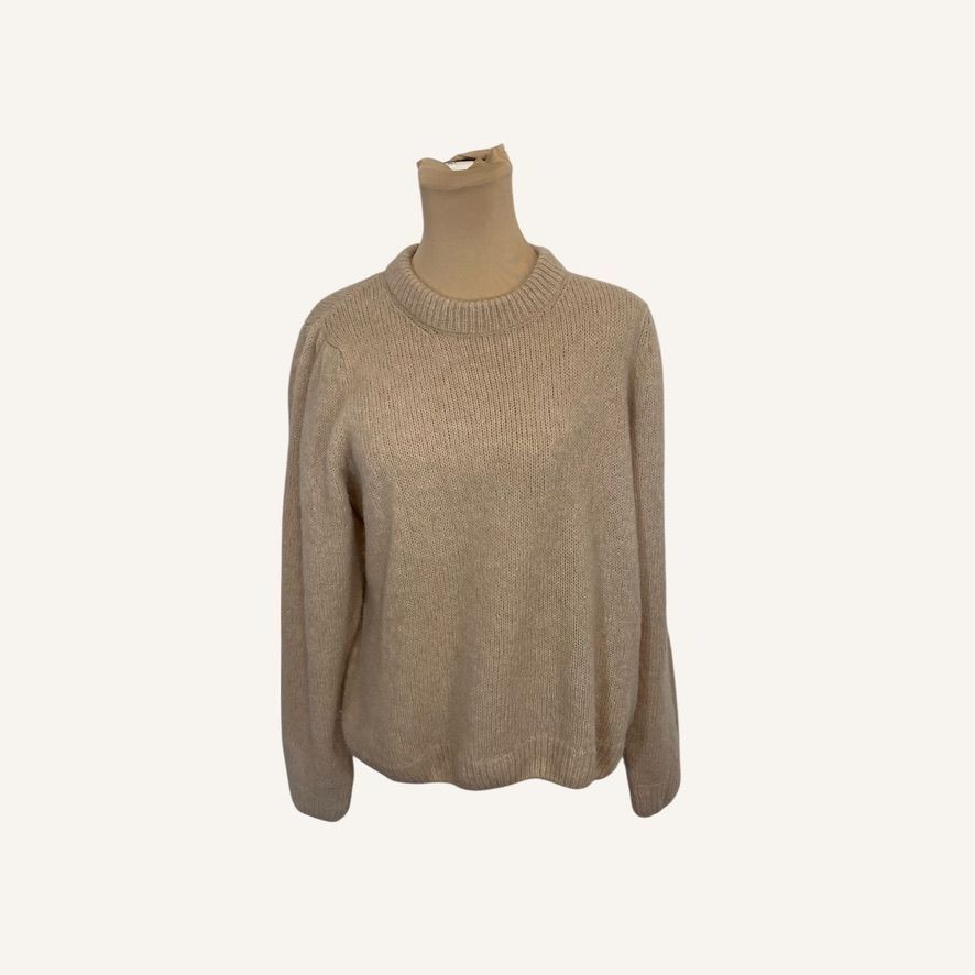 Other Nation LA Mohair Sweater M Sand Dune Beige Knit Classic Quie Size M / US 6-8 / IT 42-44 - 1 Thumbnail