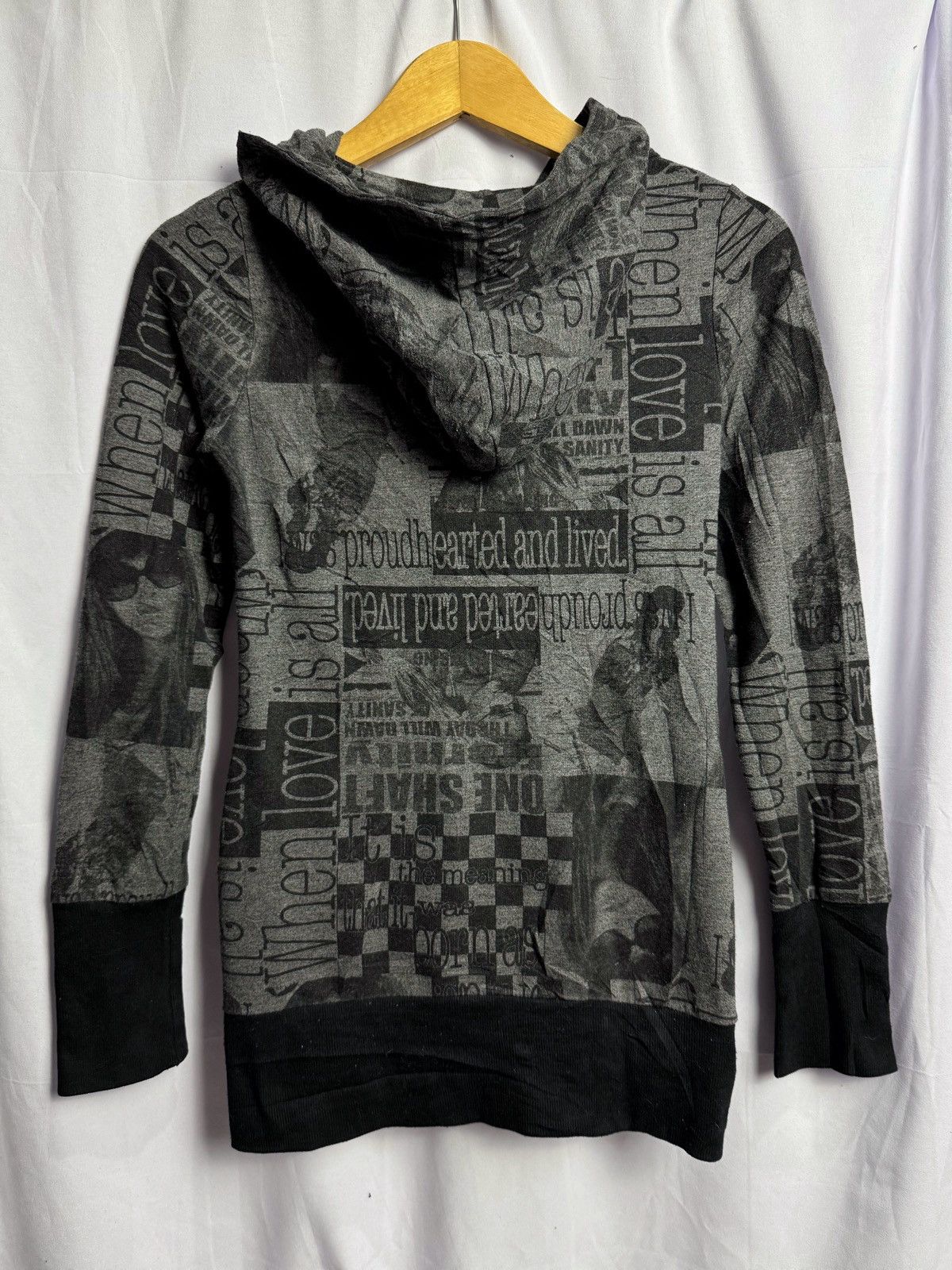 Hysteric Glamour × If Six Was Nine × Japanese Brand Blue Trive Hoodie Archive style Size M / US 6-8 / IT 42-44 - 2 Thumbnail
