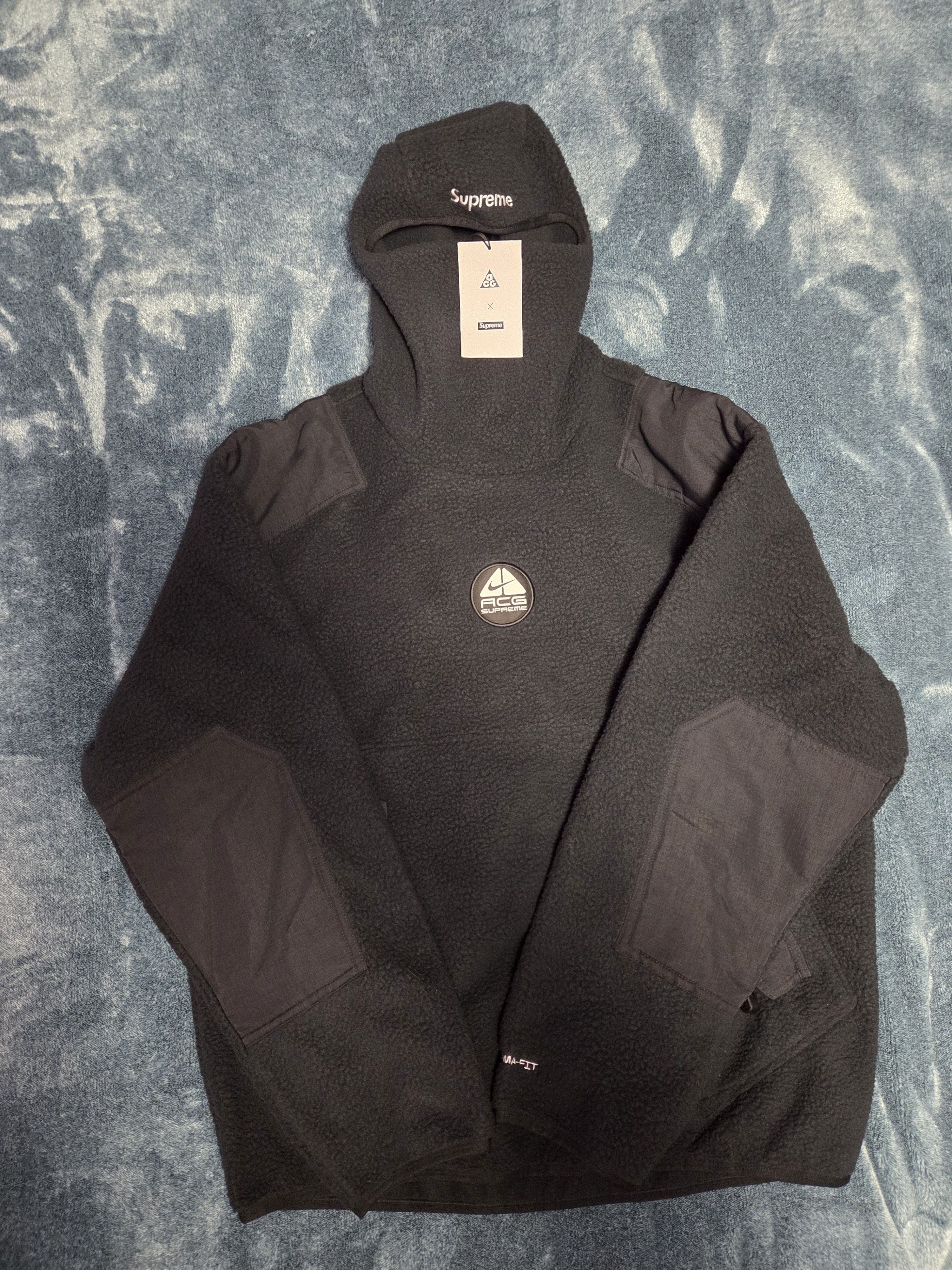 Nike × Supreme Supreme Nike ACG Fleece Pullover Black Size US M / EU 48-50 / 2 - 3 Thumbnail