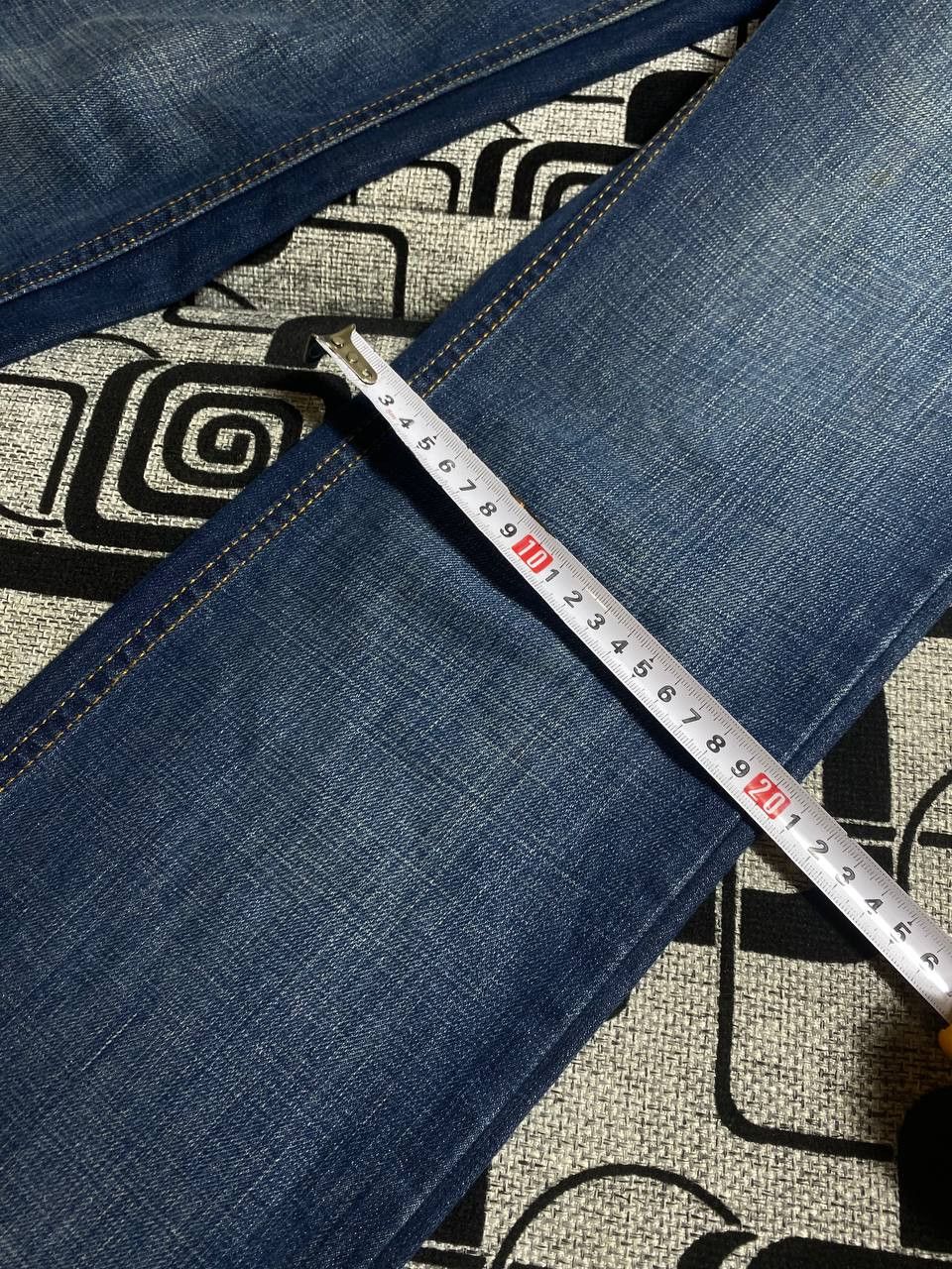 Other Crazy Crash Dirty Baggy Faded Jean Japan Avant Garde Style Size US 30 / EU 46 - 13 Thumbnail