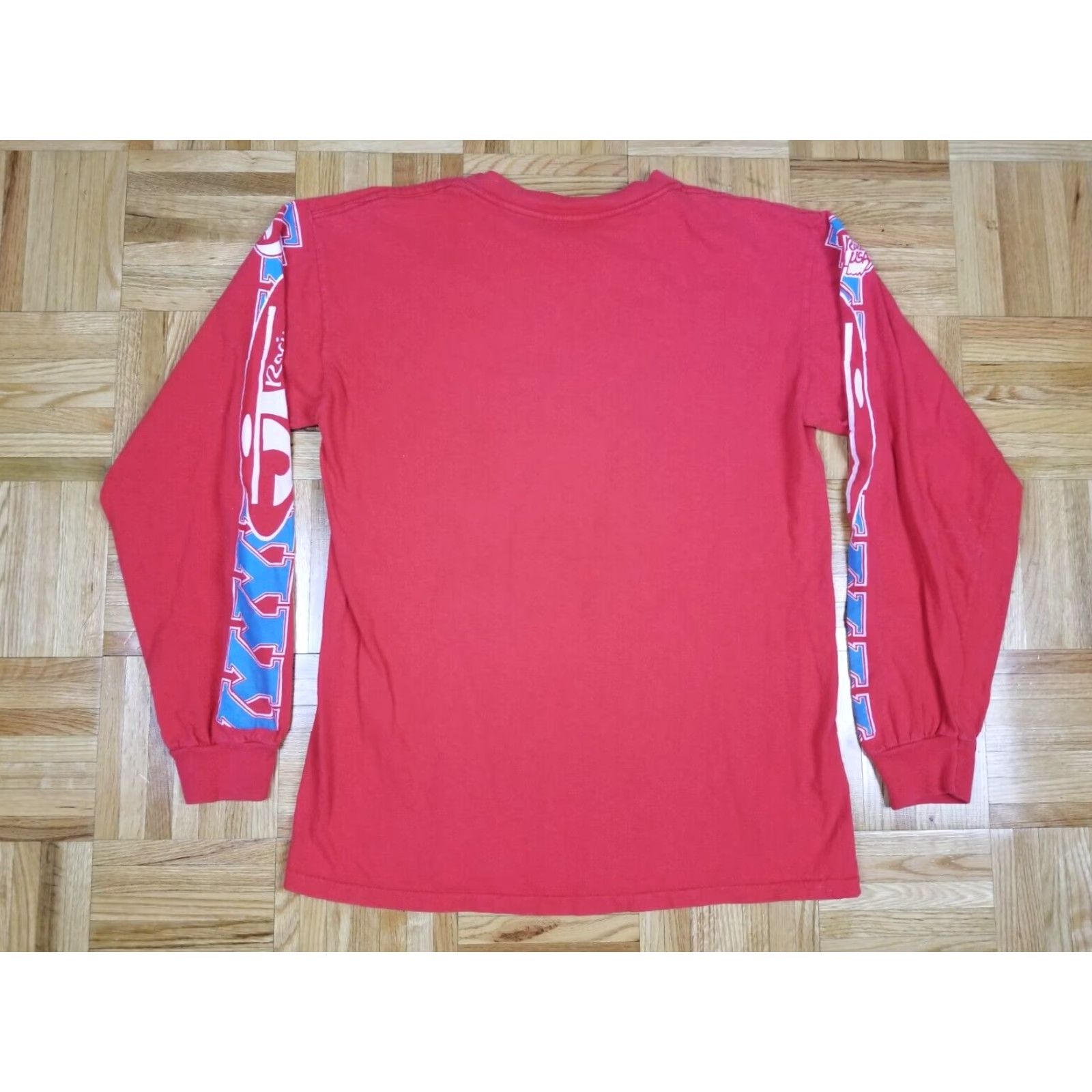 Vintage VINTAGE 80' MOTOCROSS JT RACING RED LONG SLEEVE T-SHIRT SZ MEDIUM Mens Shirt M Red Vintage Retro USA Size US M / EU 48-50 / 2 - 7 Thumbnail
