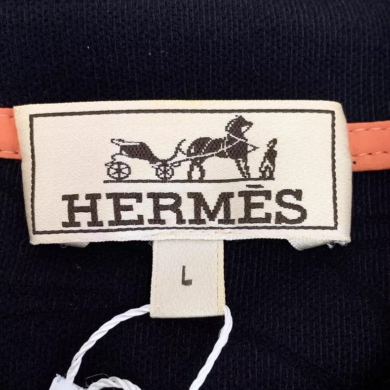 Hermes Hermes Black Embossed ZipUp Hoodie L Size-2506 Size US L / EU 52-54 / 3 - 5 Thumbnail