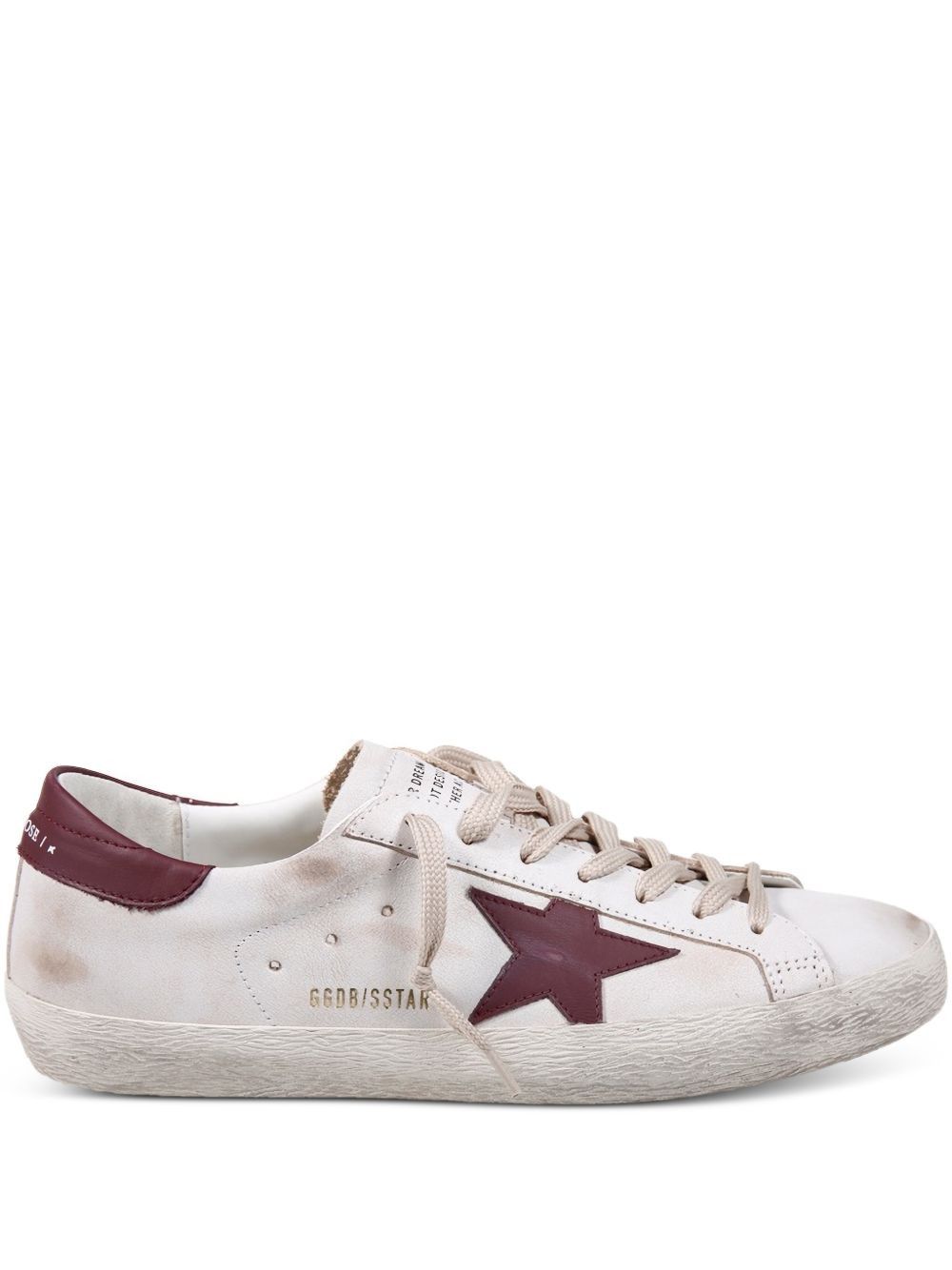 Golden Goose SUPER-STAR LEATHER SNEAKERS Size US 10 / EU 43 - 1 Thumbnail