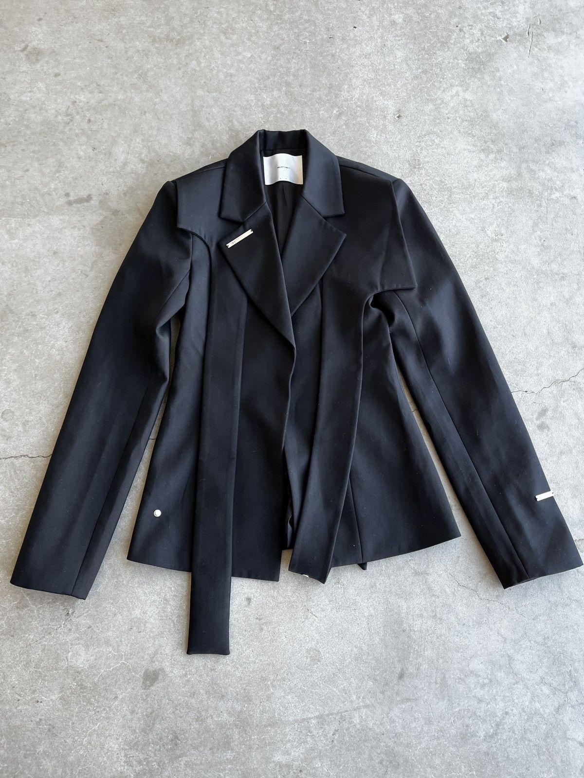 Heliot Emil Heliot Emil SS20 Strap Bondage Blazer (unisex) Size 36R - 1 Thumbnail