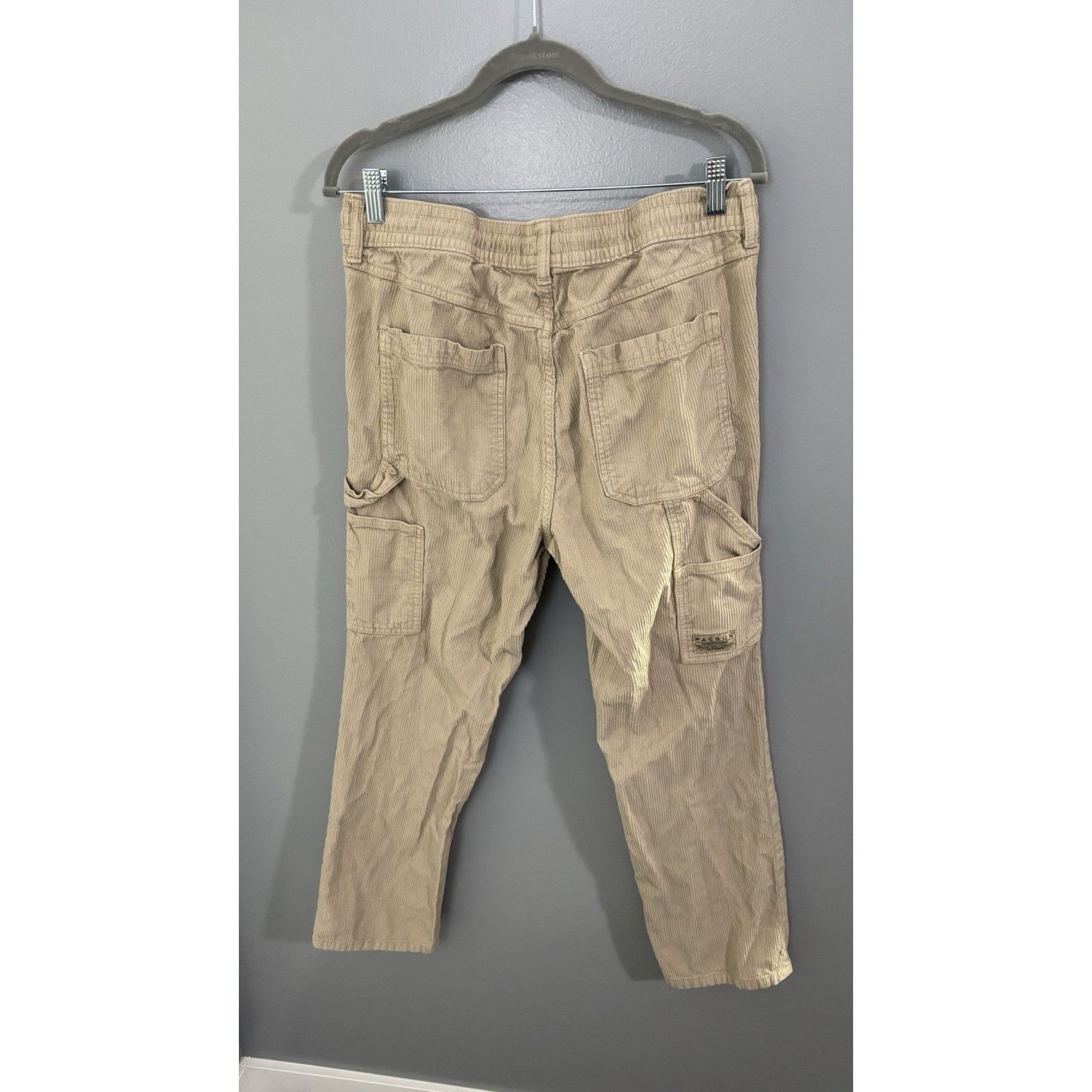 Pacsun Pacsun Beige Ribbed Straight Pants Medium Size US 28 / EU 44 - 3 Thumbnail