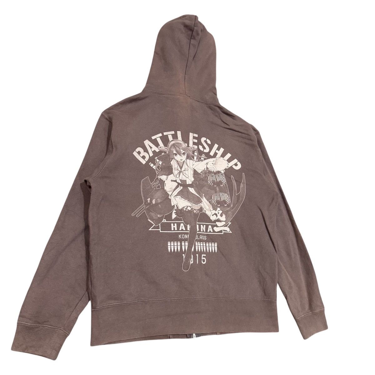 Anime Vintage KanColle Haruna Battleship Hoodie – Cospa Nijigen Size US M / EU 48-50 / 2 - 3 Thumbnail