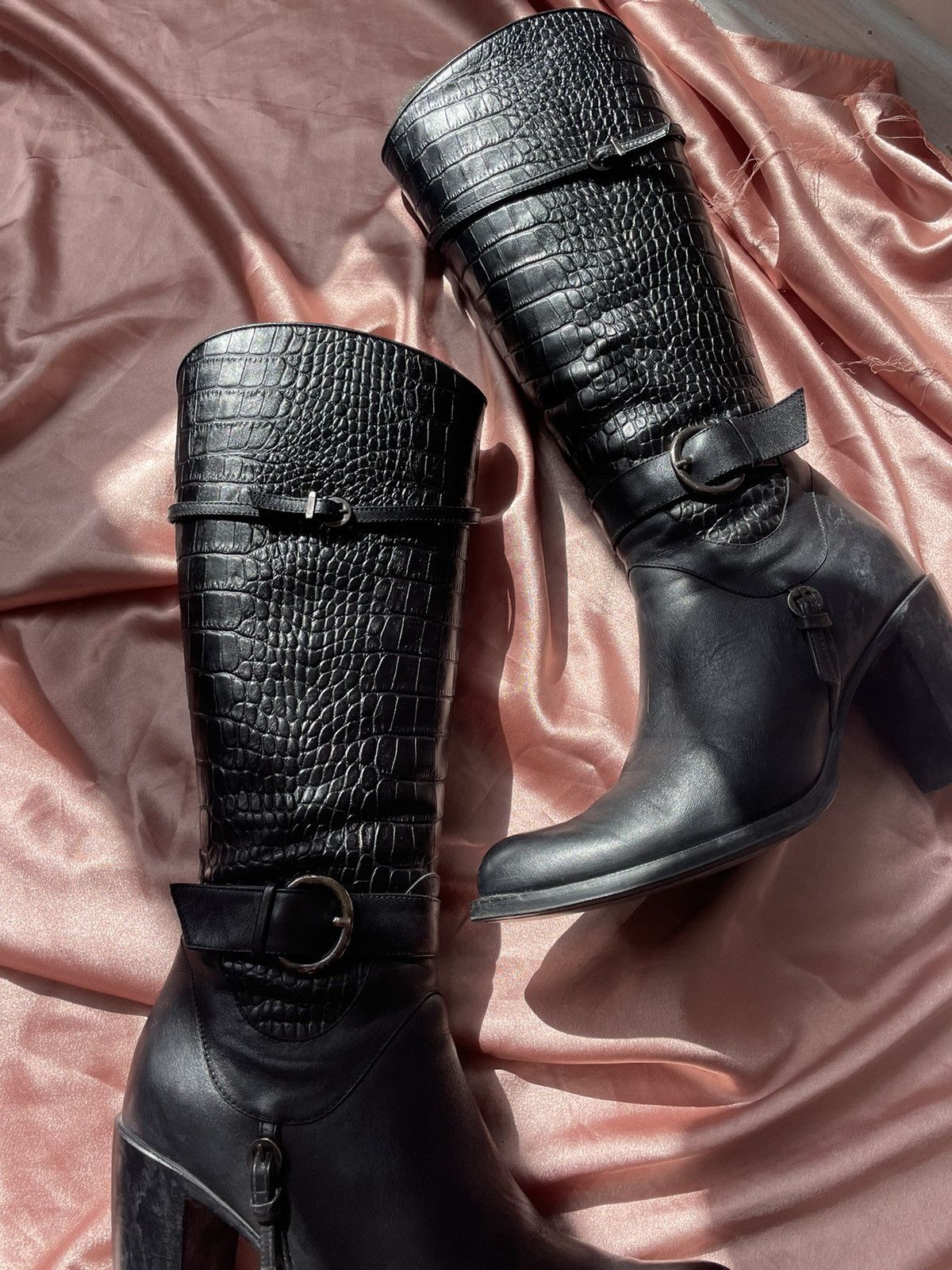 Vintage Vintage leather boots Size US 6.5 / IT 36.5 - 9 Thumbnail