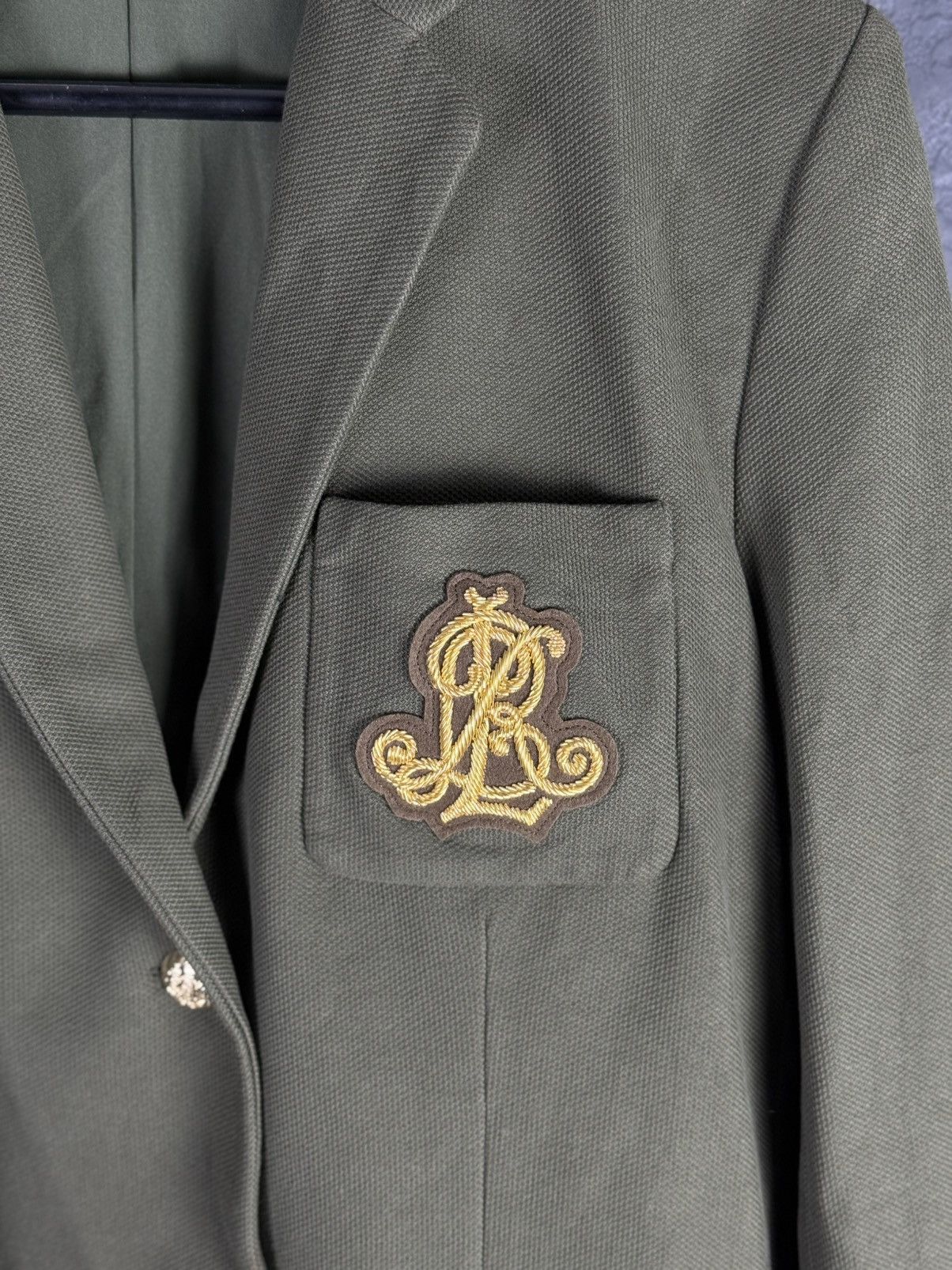 Lauren Ralph Lauren Lauren Ralph Lauren Women's Patch Jacquard Bullion Blazer Size XL / US 12-14 / IT 48-50 - 5 Thumbnail