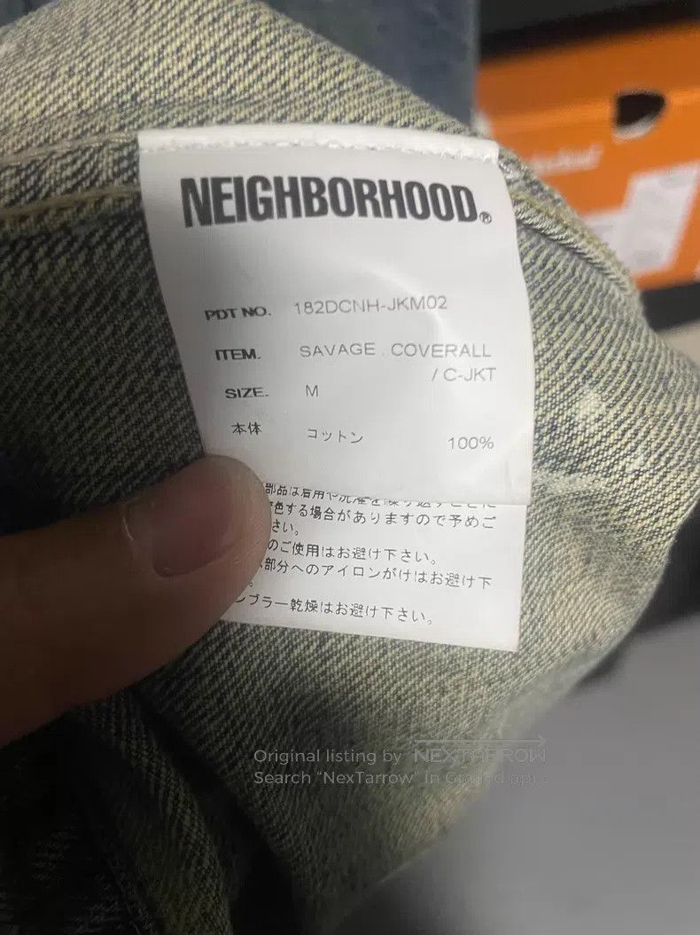 Neighborhood Neighborhood Washed Denim Jacket Size US M / EU 48-50 / 2 - 5 Thumbnail