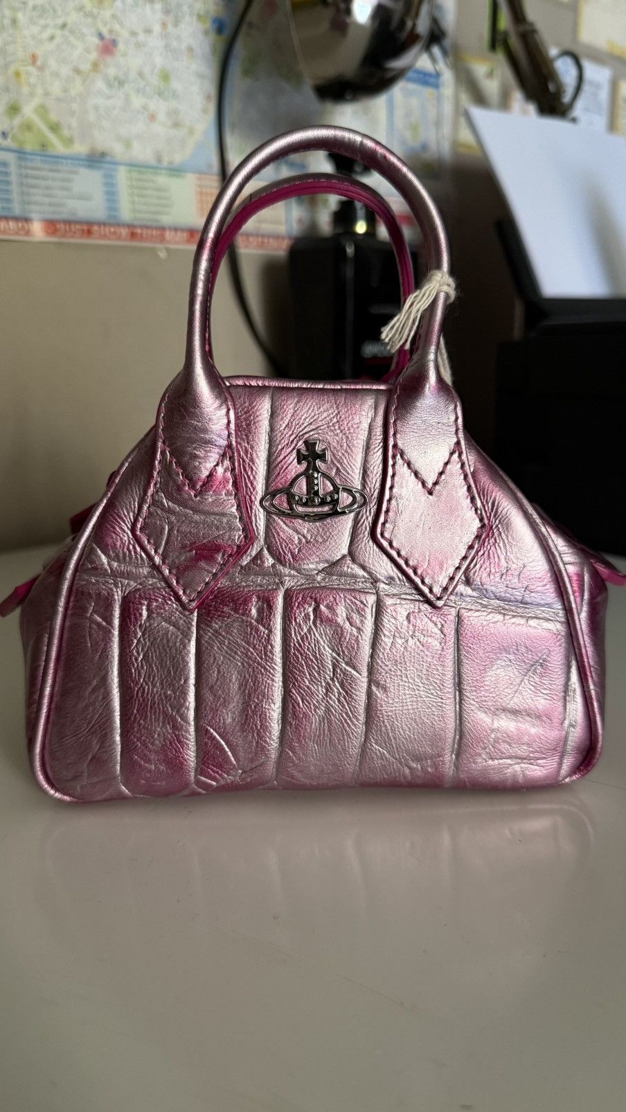 Vivienne Westwood T-Rex Mini Yasmine pink Size ONE SIZE - 1 Thumbnail