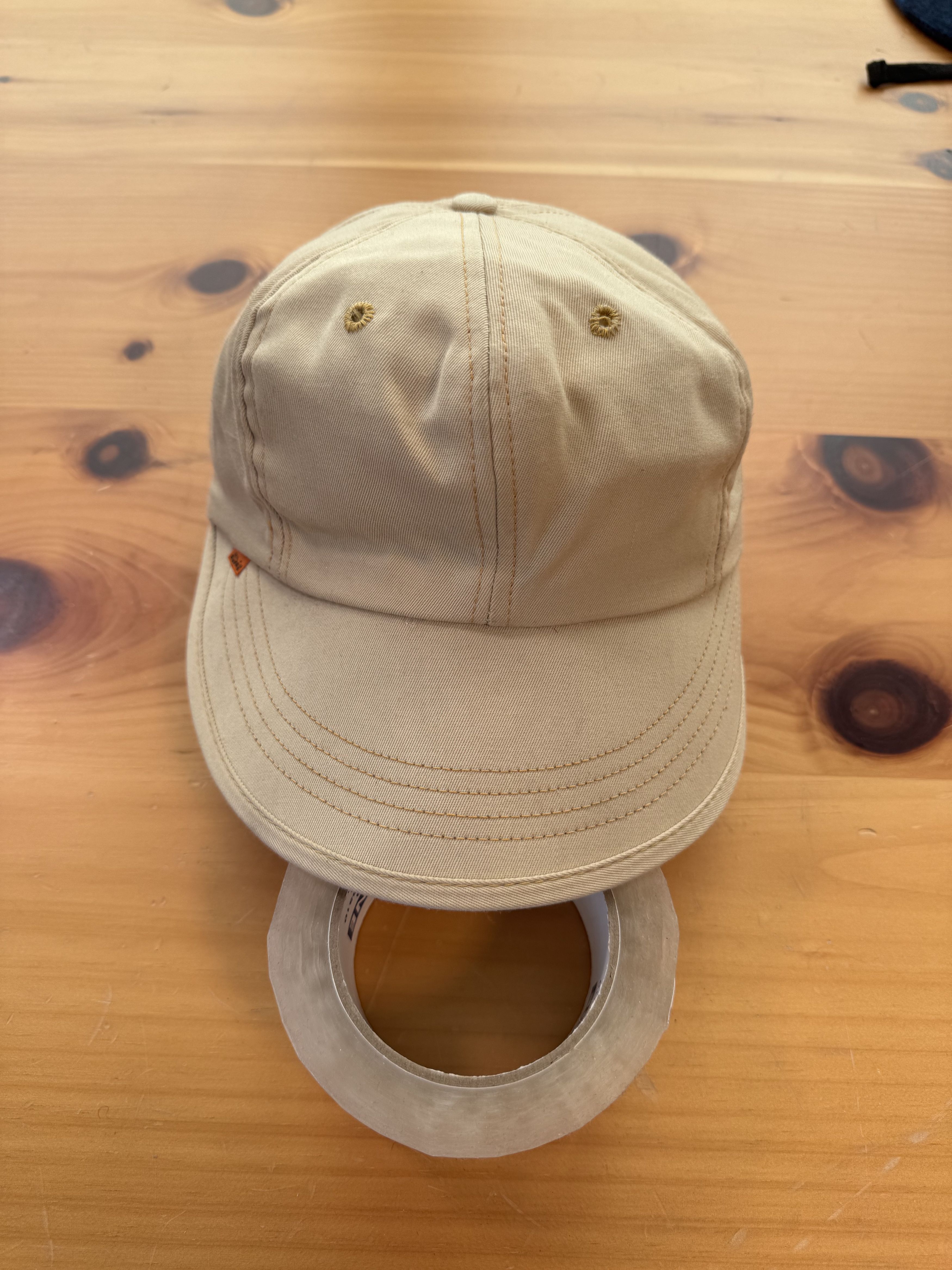 Levi's 70's Levis Orange Tab Elastic Brim Hat Cap Wide Size ONE SIZE - 6 Thumbnail