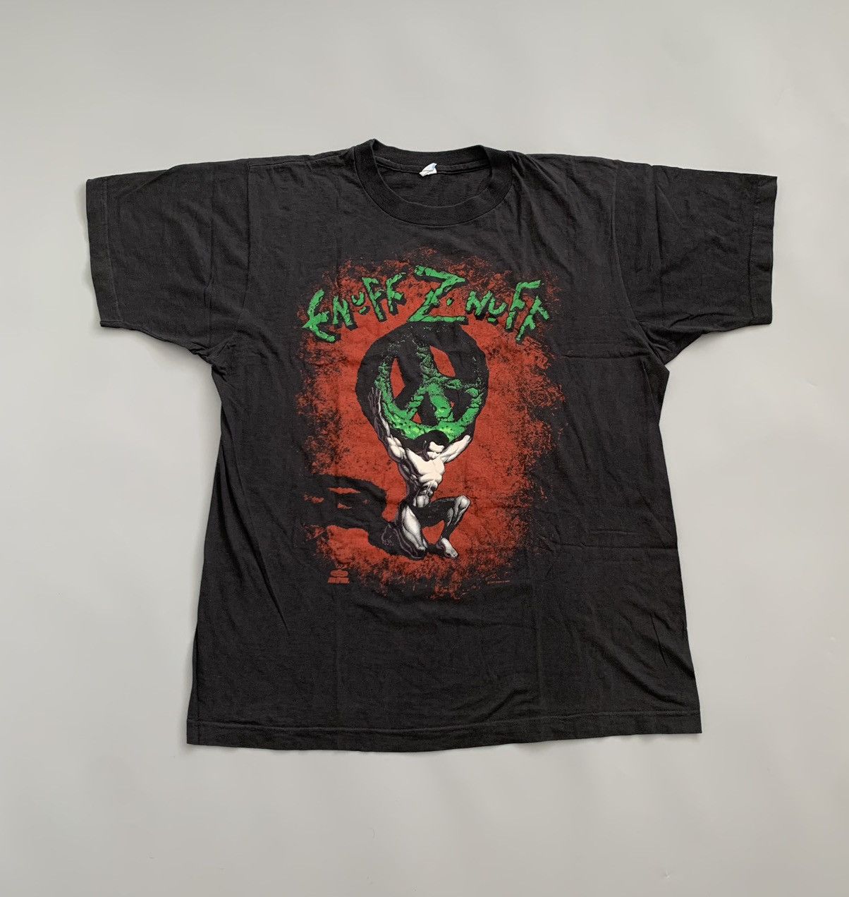 Vintage Enuff Z Nuff 1997 World Tour Show Of Strength Tee