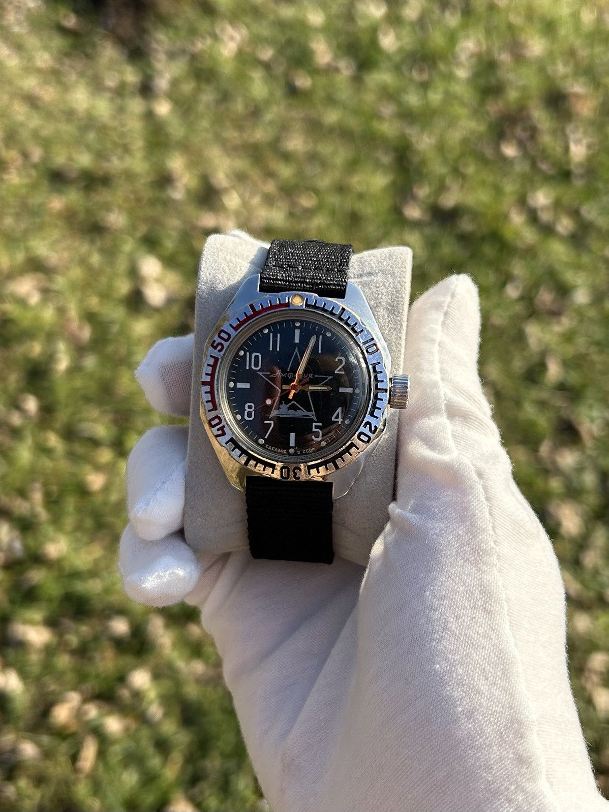 Vintage Watch Vostok Amphibia Diver Soviet USSR 1980s