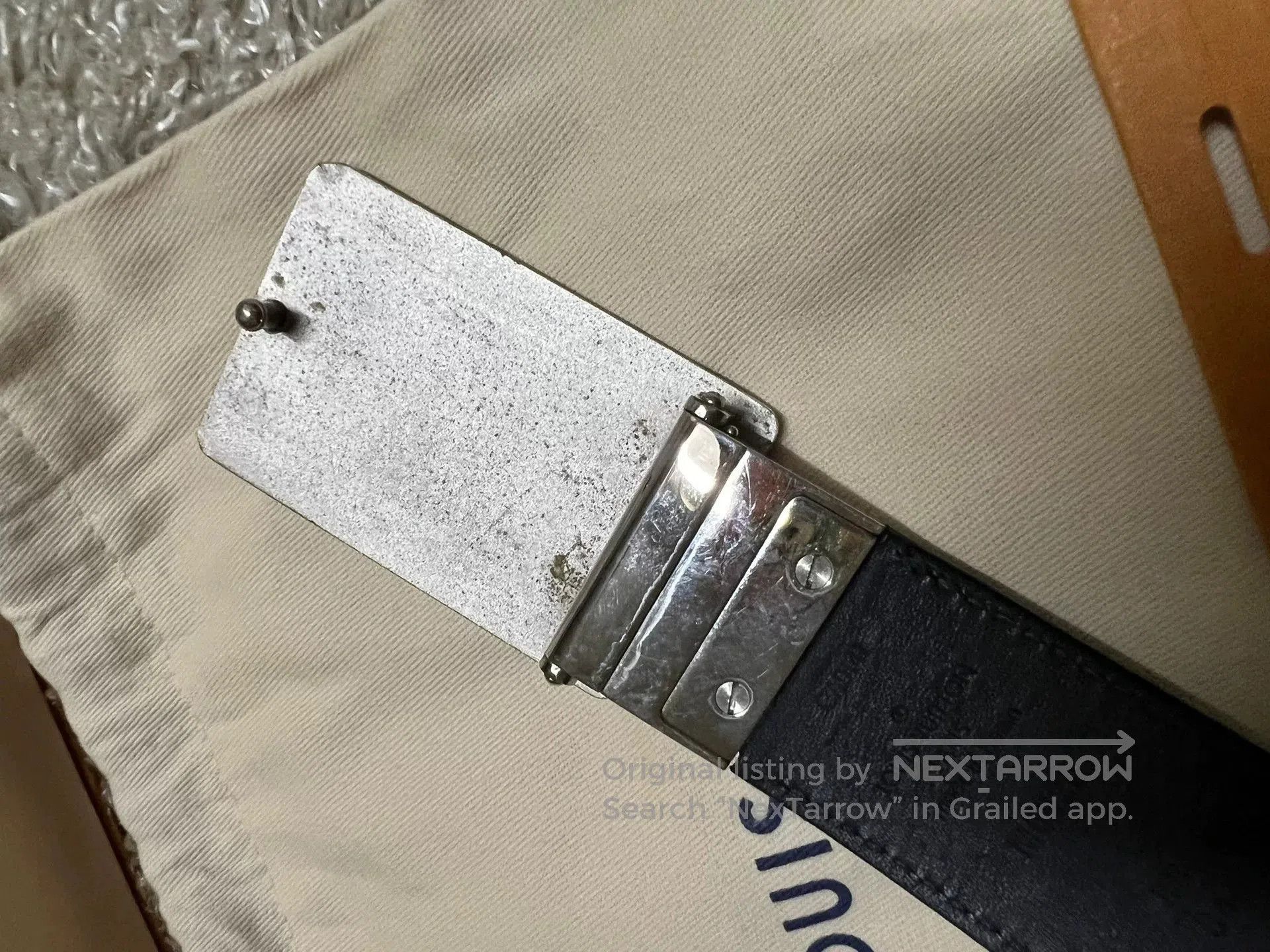 Louis Vuitton Louis Vuitton Men's Reversible Belt. Size ONE SIZE - 4 Thumbnail