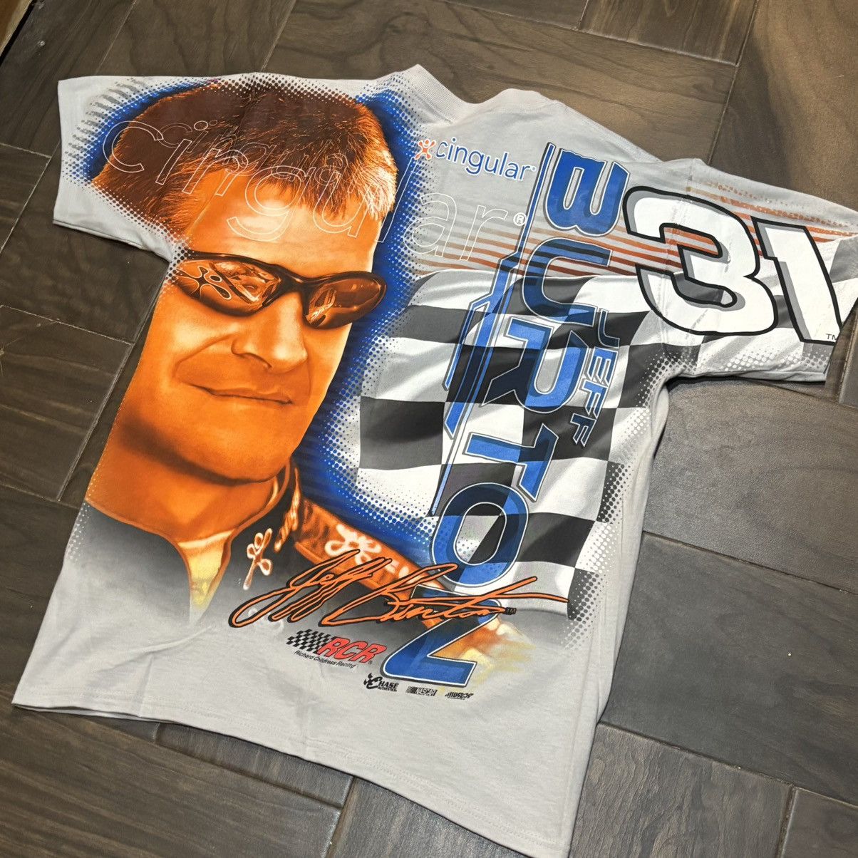 Chase Authentics Jeff Burton All Over Print T Shirt Chase Authentic Medium Size US M / EU 48-50 / 2 - 8 Thumbnail