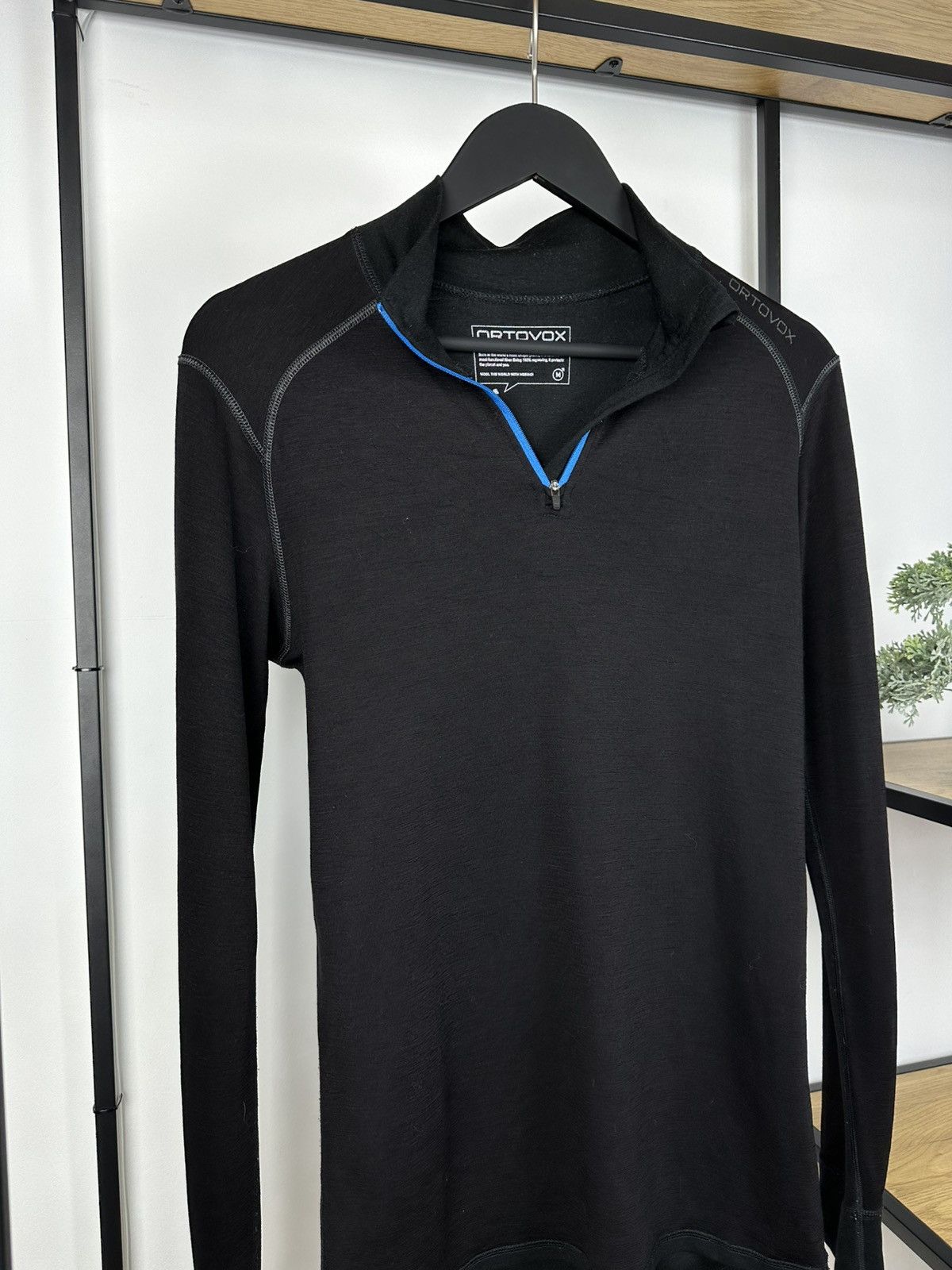 ORTOVOX ORTOVOX Fleece Long Sleeve Merino Wool Inside Outdoor Mens M Size US M / EU 48-50 / 2 - 3 Thumbnail
