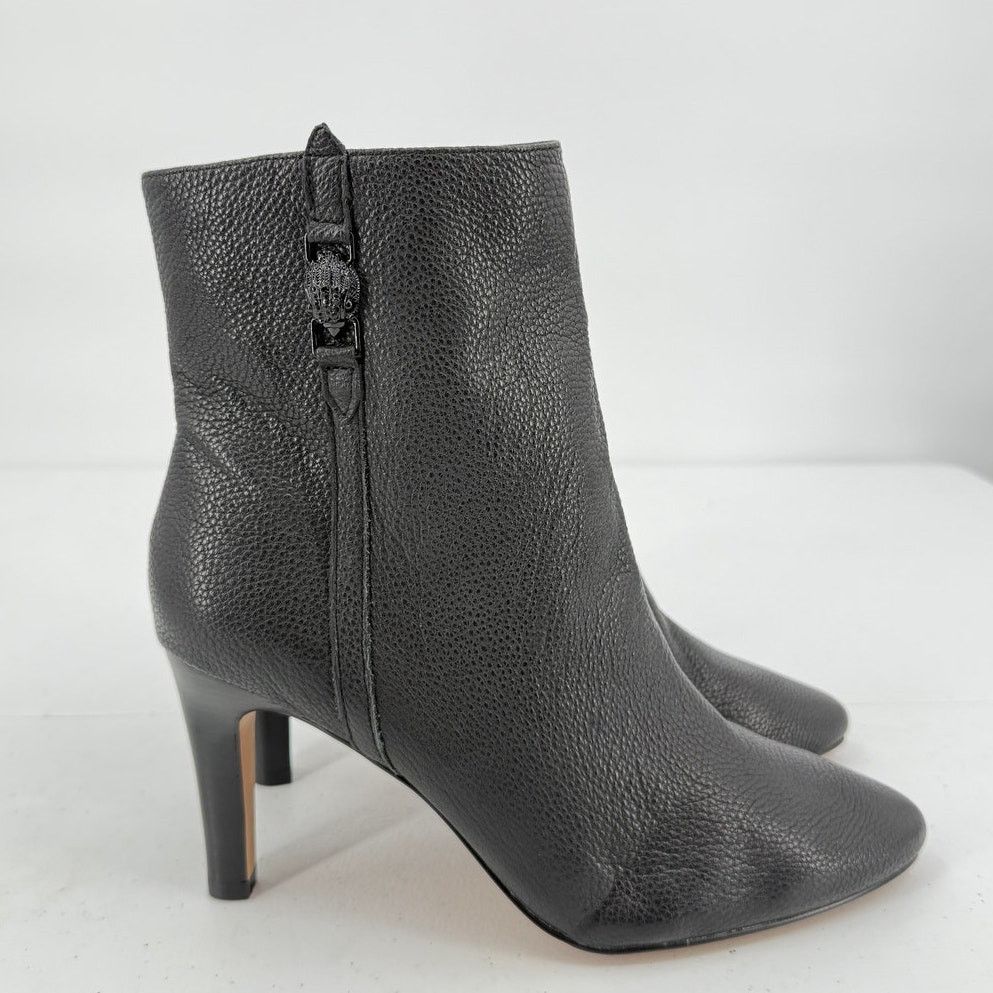 Kurt Geiger NEW Kurt Geiger Soho Pebbled Leather Side Zip Ankle Booties Size US 8 / IT 38 - 1 Thumbnail