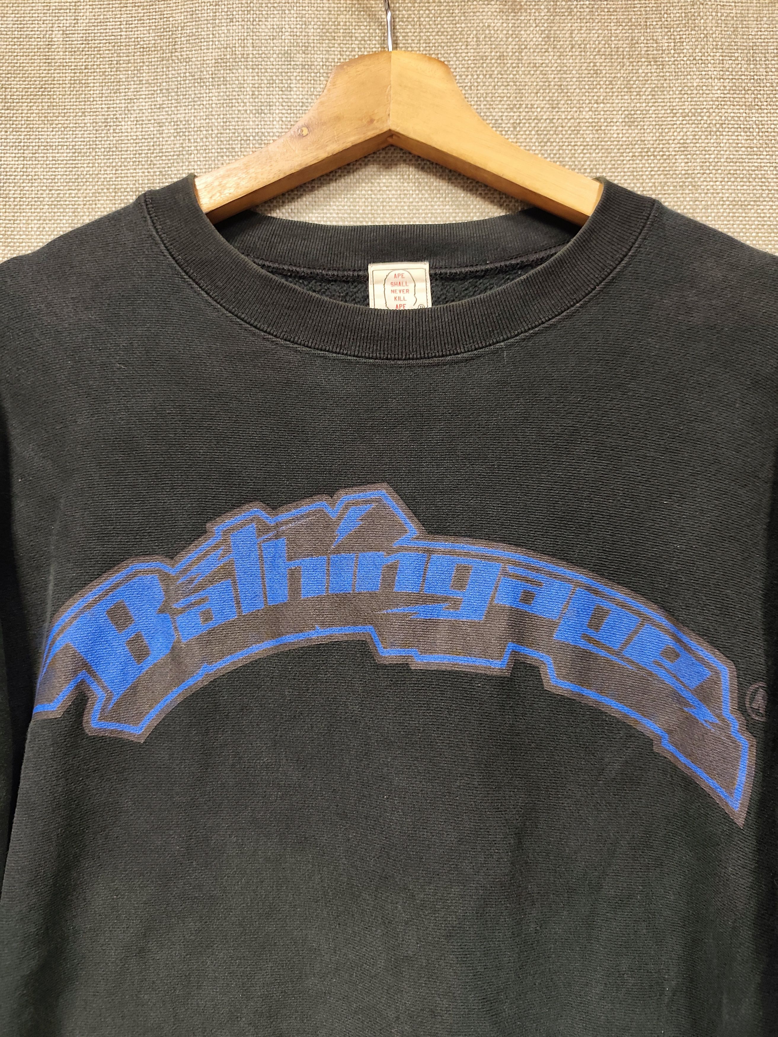 Bape OG Vintage Bape Creeper Crewneck Size US M / EU 48-50 / 2 - 3 Thumbnail