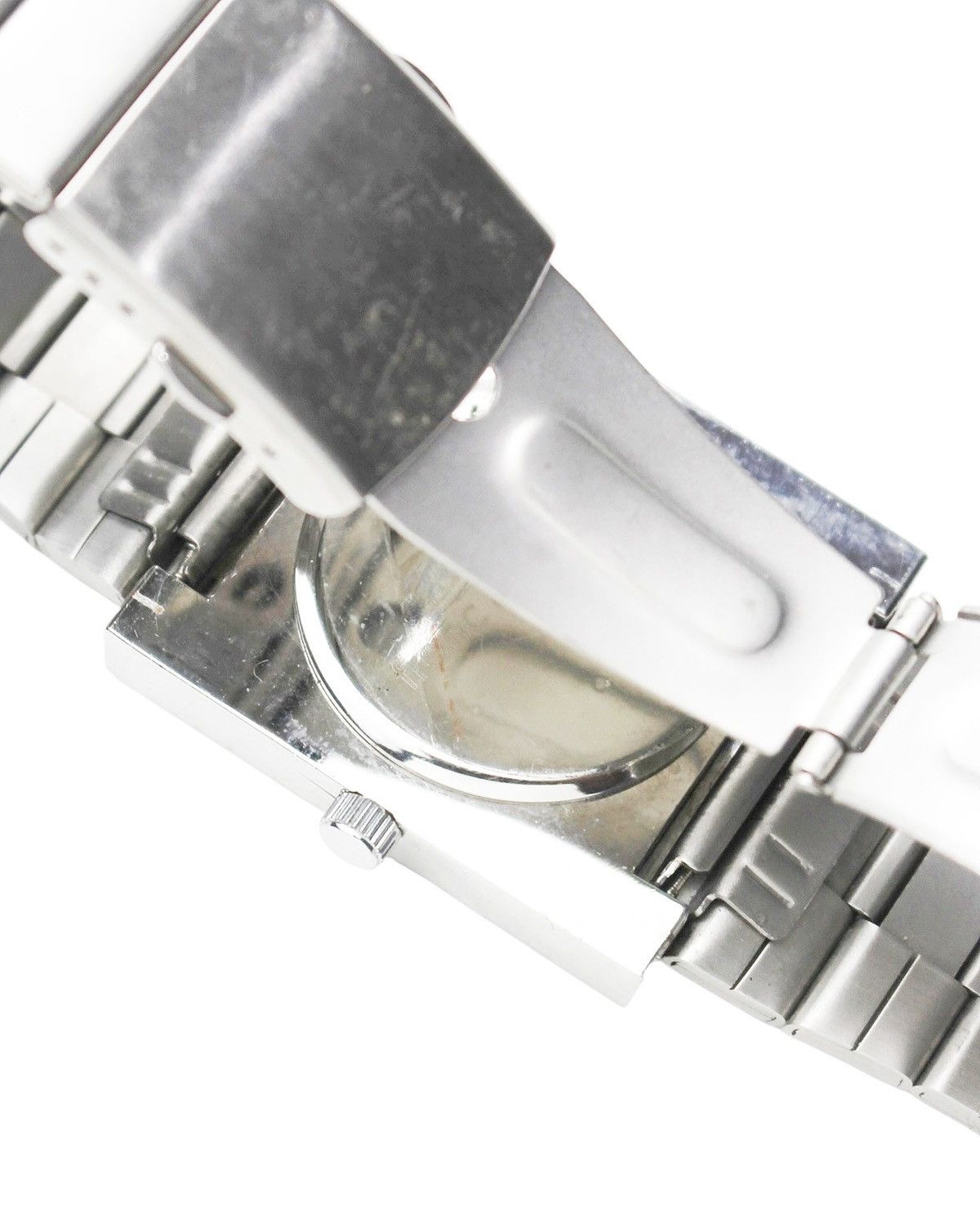 Vintage 2000S FRANC DE COMERY “MIRRORED GRID” SQUARE WATCH Size ONE SIZE - 6 Thumbnail