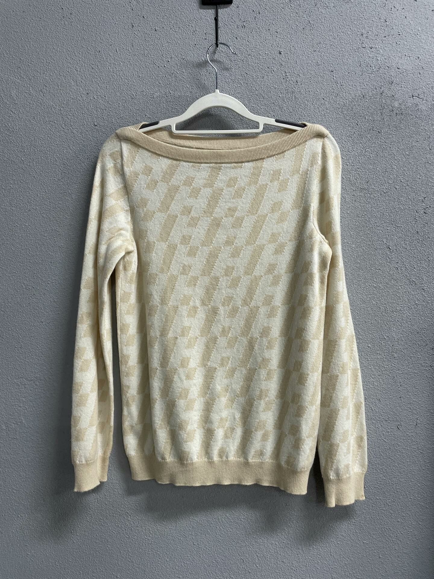 Hermes Hermès Beige Knit Sweater Size US XS / EU 42 / 0 - 1 Thumbnail