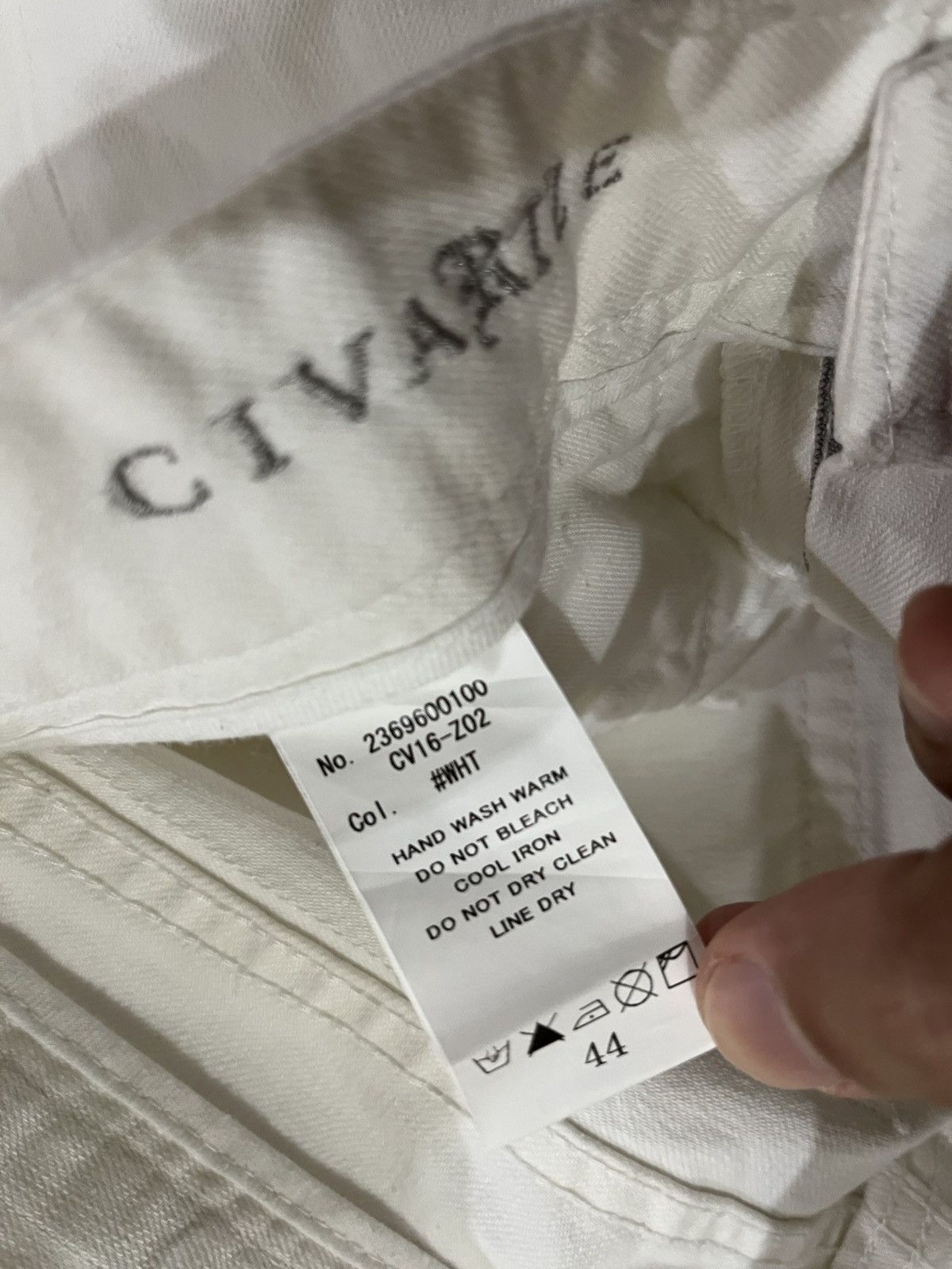 CIVARIZE LIMITED TIME OFFER🔥 Rare Civarize skinny punk flare denim Size US 29 - 3 Thumbnail