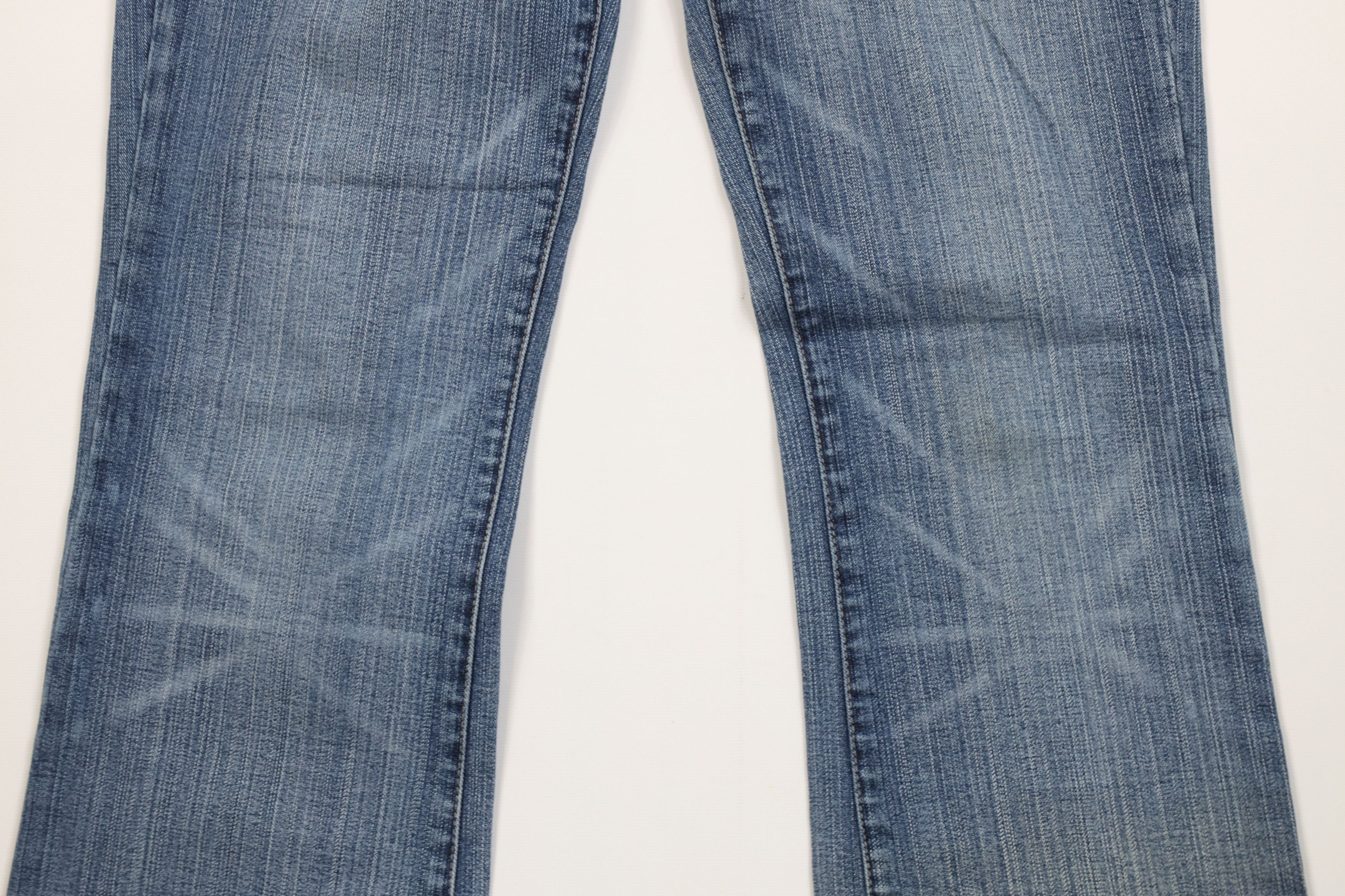 Vintage Vintage Y2K Jessica Simpson Wide Leg Denim Jeans Stretch Size 30" / US 8 / IT 44 - 3 Thumbnail