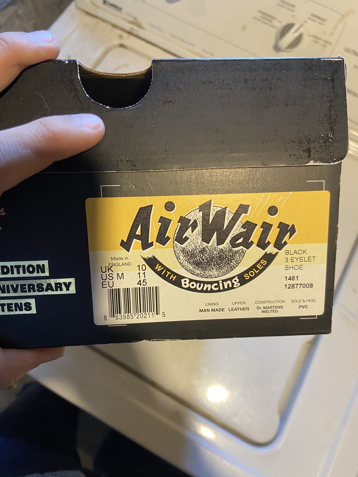Dr. Martens Doc Marten black 1461 special 50th anniversary edition Size US 10 / EU 43 - 11 Thumbnail