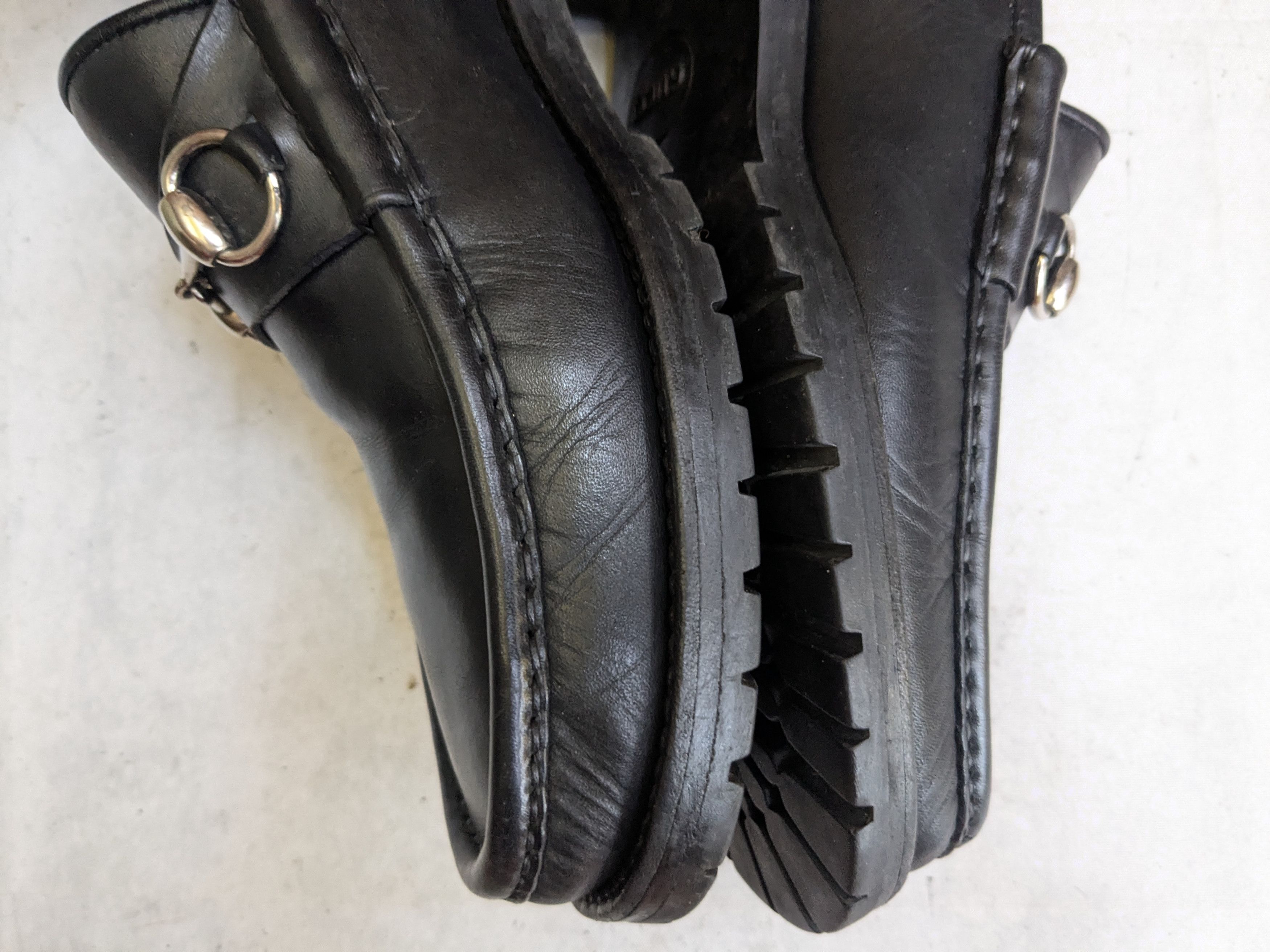 Gucci Gucci Horsebit Loafers Black 10.5 Leather Slip Ons Size US 10.5 / EU 43-44 - 9 Thumbnail