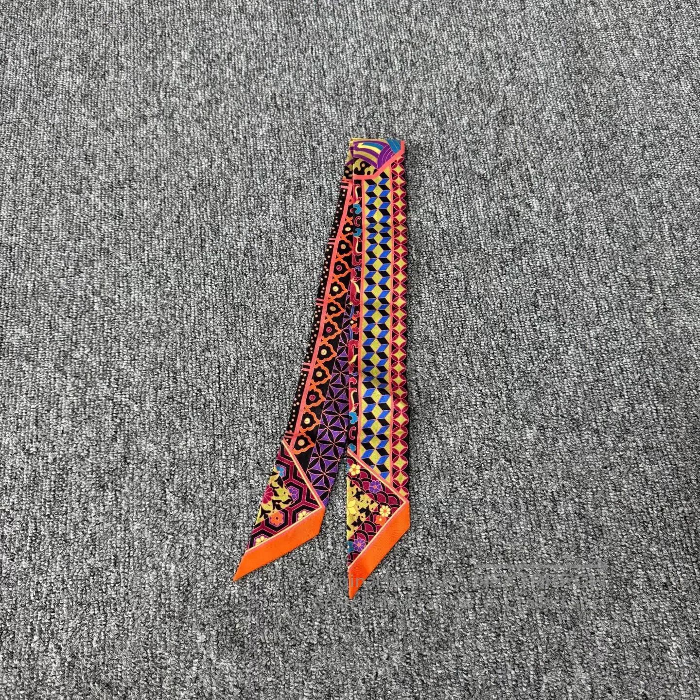 Hermes Hermes Silk scarf made from Twilly silk| Size ONE SIZE - 2 Thumbnail