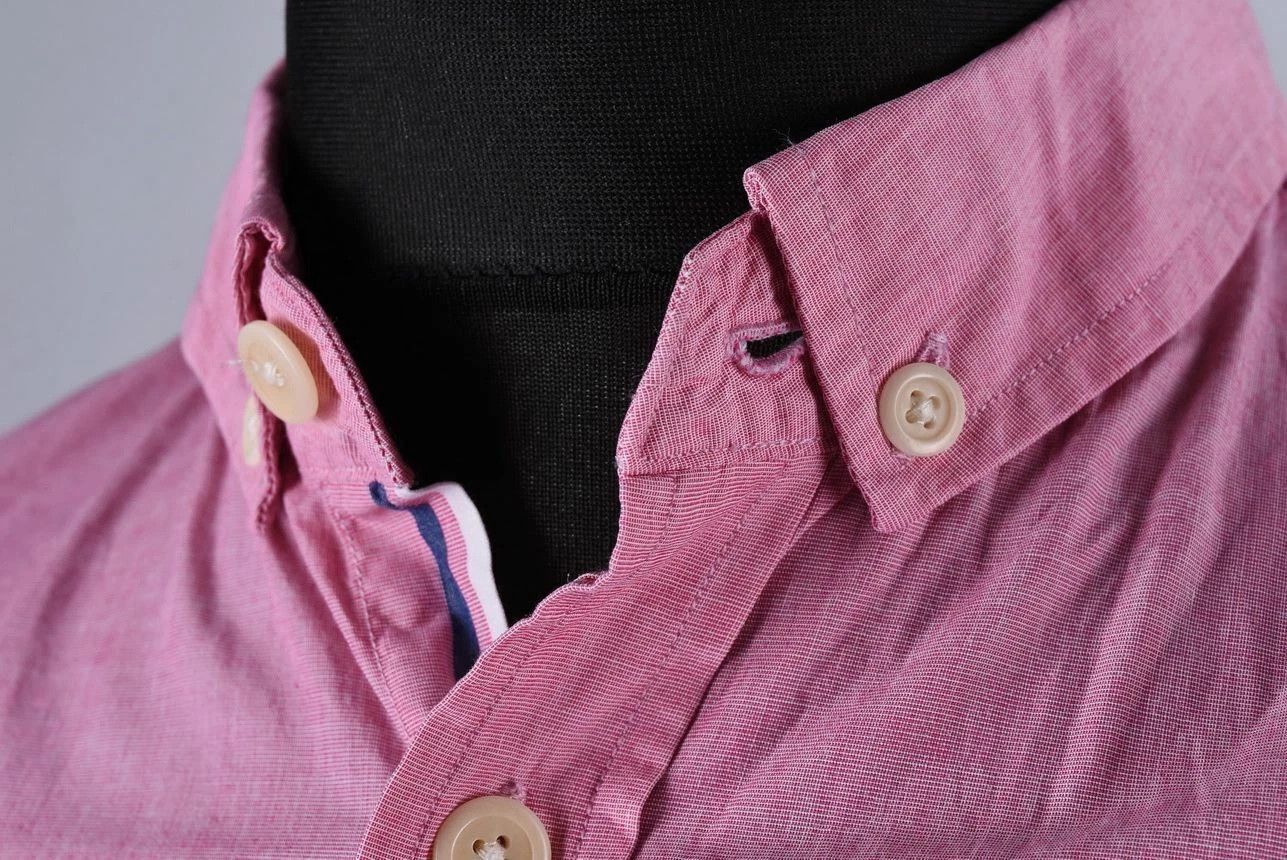 Fred Perry Fred Perry Pink Cotton Short Sleeve Slim Fit Shirt Size US M / EU 48-50 / 2 - 3 Thumbnail