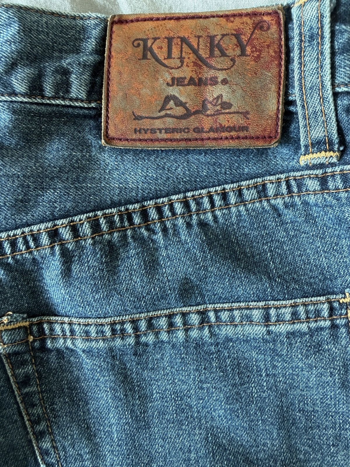 Hysteric Glamour Rare ‘00s Hysteric Glamour x Kinky Flared Jeans Size 28" / US 6 / IT 42 - 4 Thumbnail