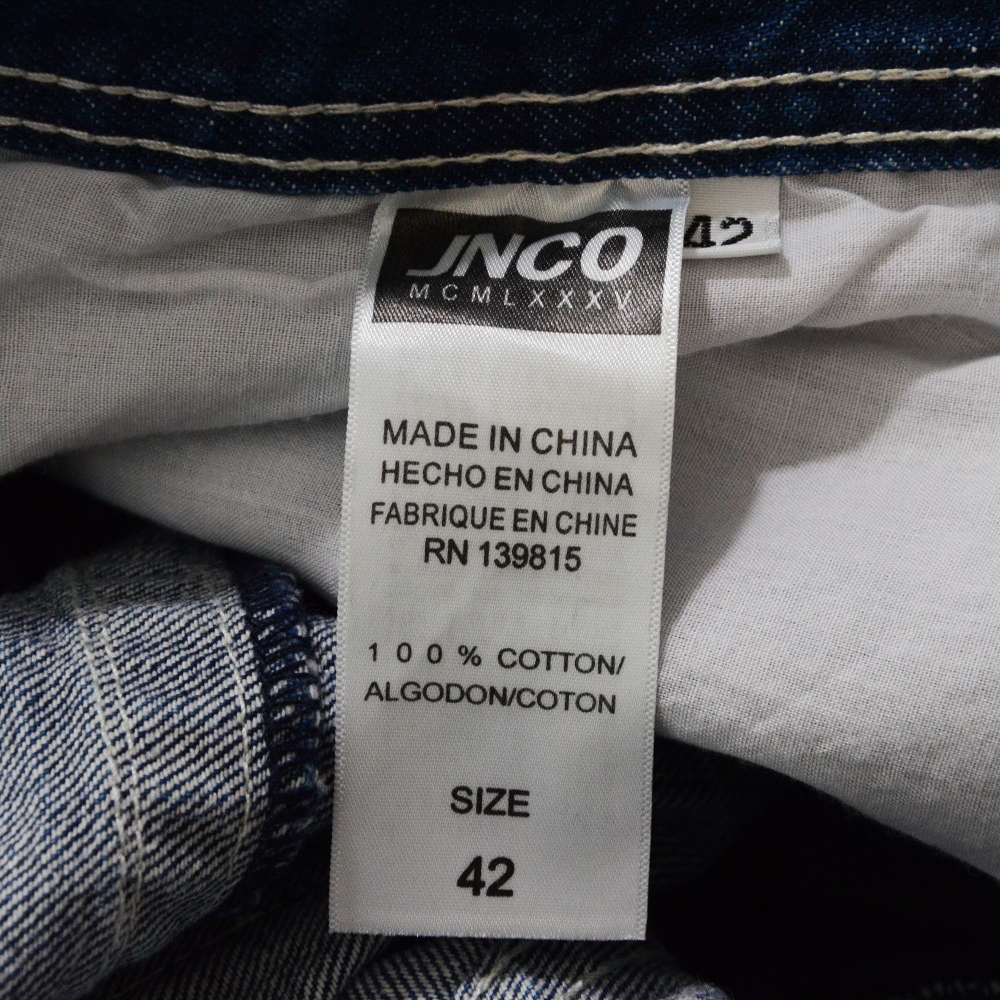 JNCO JNCO Jorts Kevin Smith Baggy Streetwear 90s/Y2K Unused Size US 42 / EU 58 - 8 Thumbnail