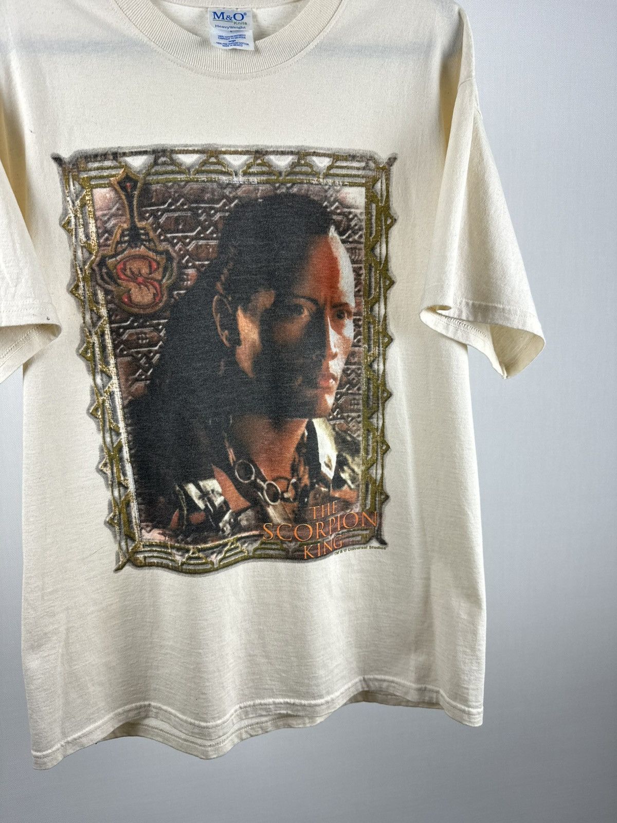 Vintage 2002 The Scorpion King Movie Promo The Rock Dwayne Johnson Size US XL / EU 56 / 4 - 5 Thumbnail