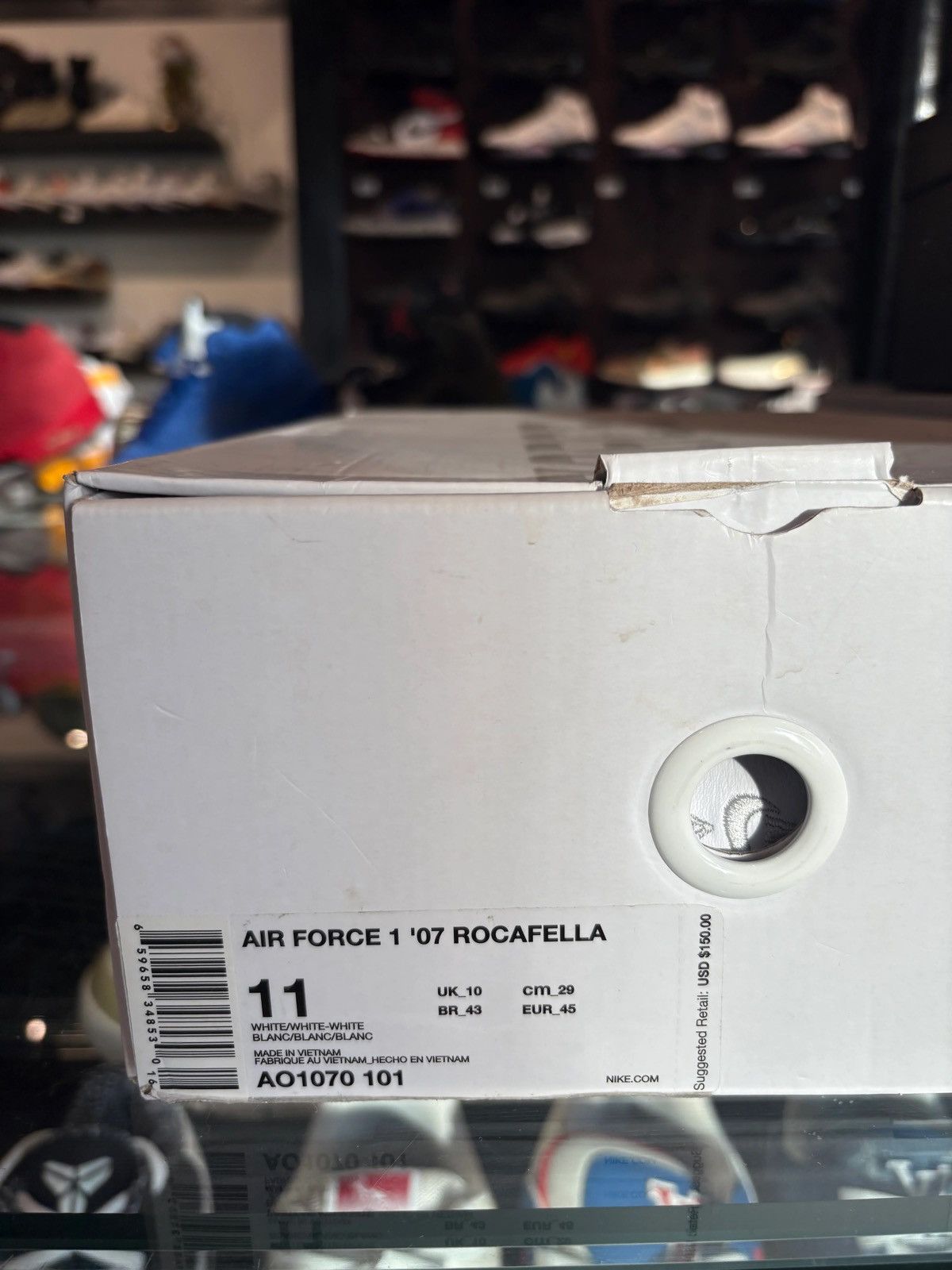 Nike AF1 Roc-a-Fella Clean OG Size 11 Size US 11 / EU 44 - 5 Thumbnail