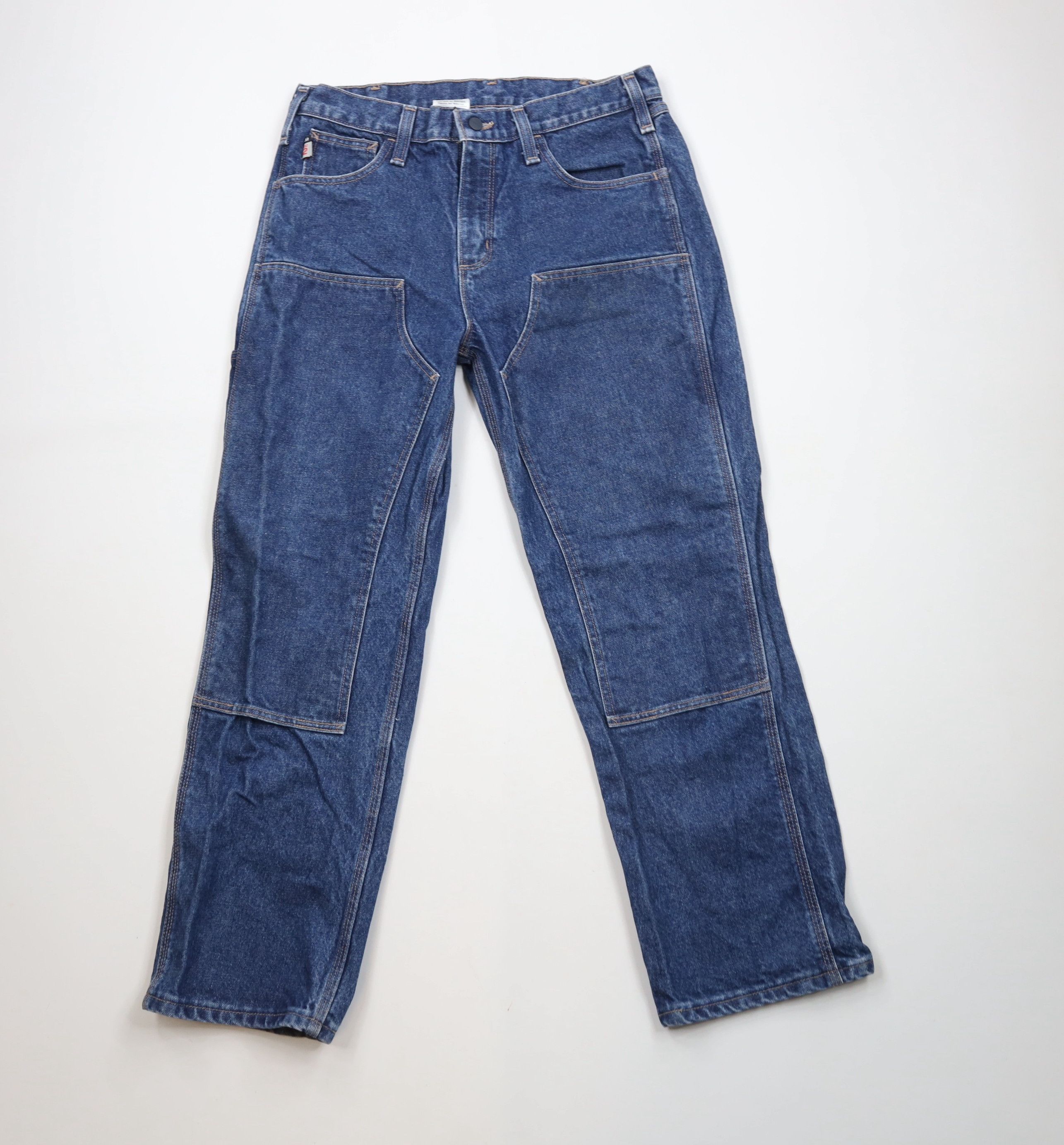 Carhartt × Vintage Vintage Y2K Carhartt FR Fire Flame Resistant Relaxed Jeans Size US 34 / EU 50 - 1 Thumbnail