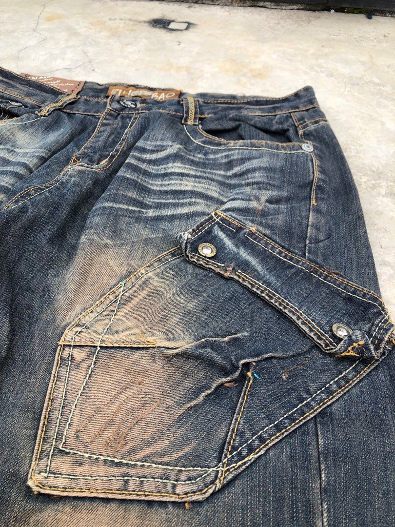 If Six Was Nine Japanese fading denim flare Size US 33 - 6 Thumbnail