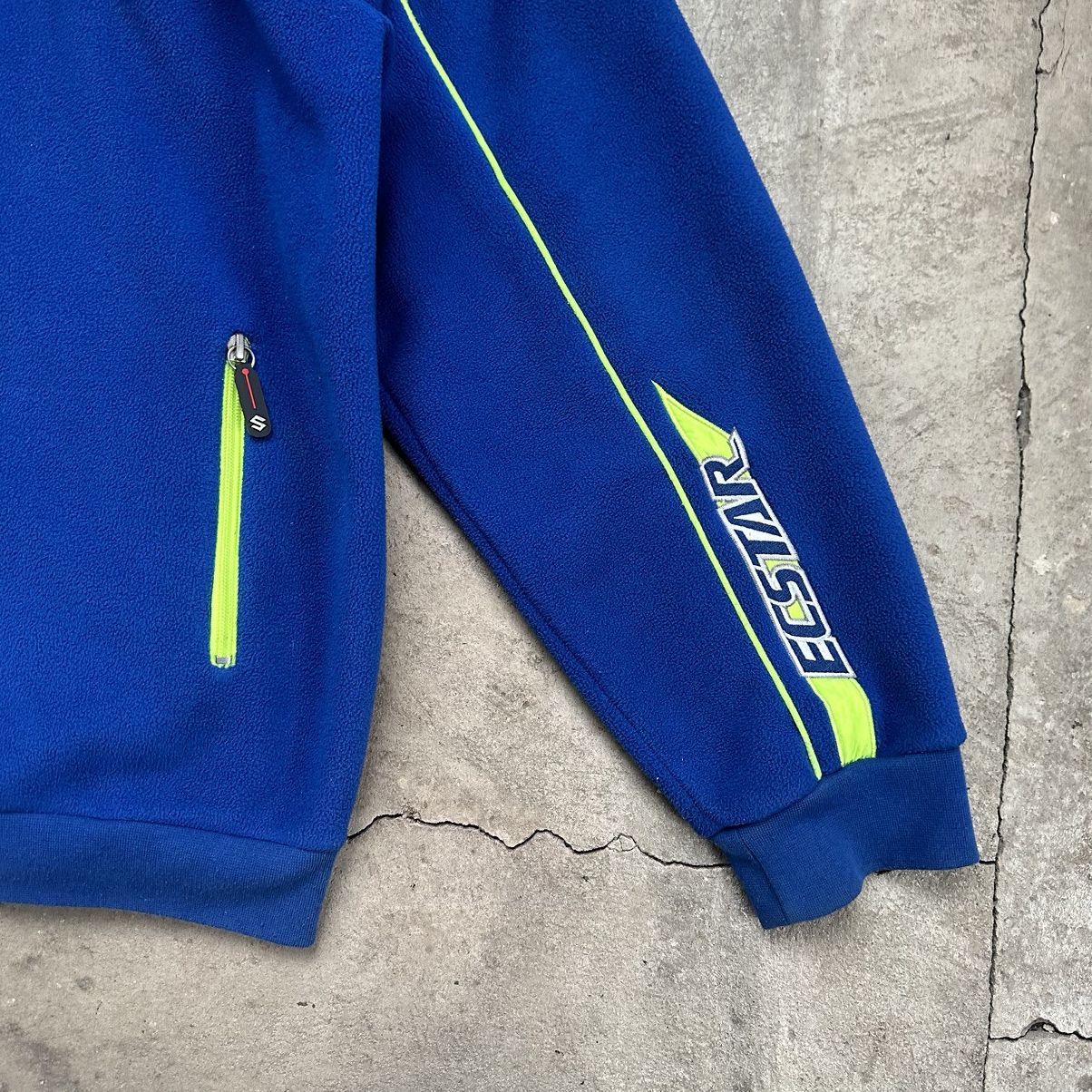 NASCAR Vintage Suzuki Racing Team Japanese Speed Fleece Jacket Size US XL / EU 56 / 4 - 3 Thumbnail