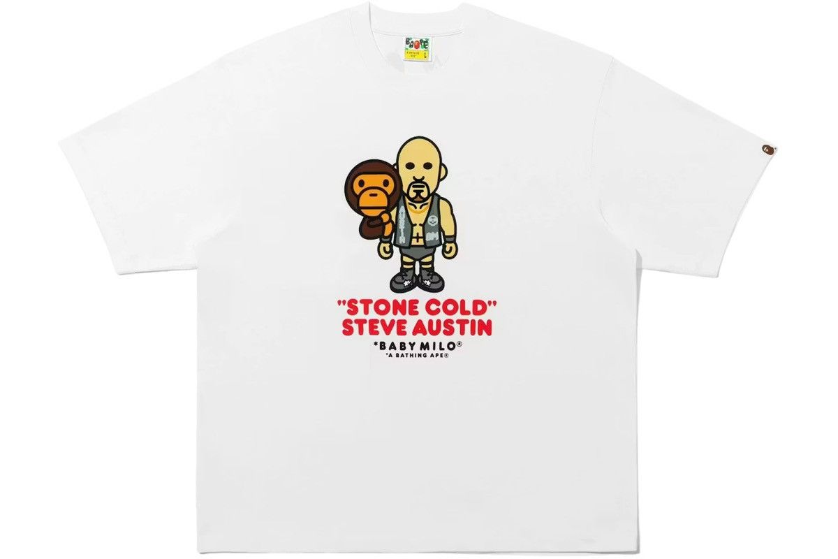 STONE COLD STEVE AUSTIN BABY MILO RELAXED FIT TEE