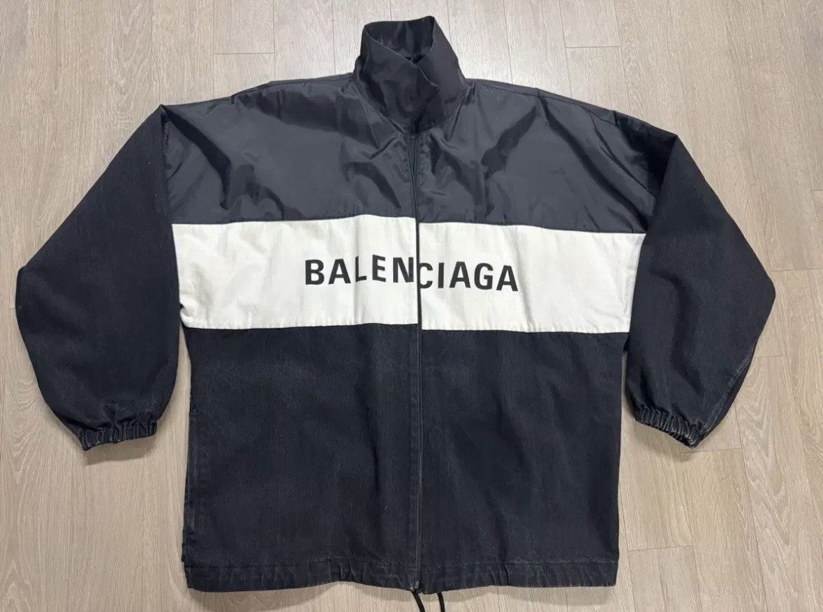 Balenciaga Poplin Denim JKT Size XS / US 0-2 / IT 36-38 - 1 Thumbnail
