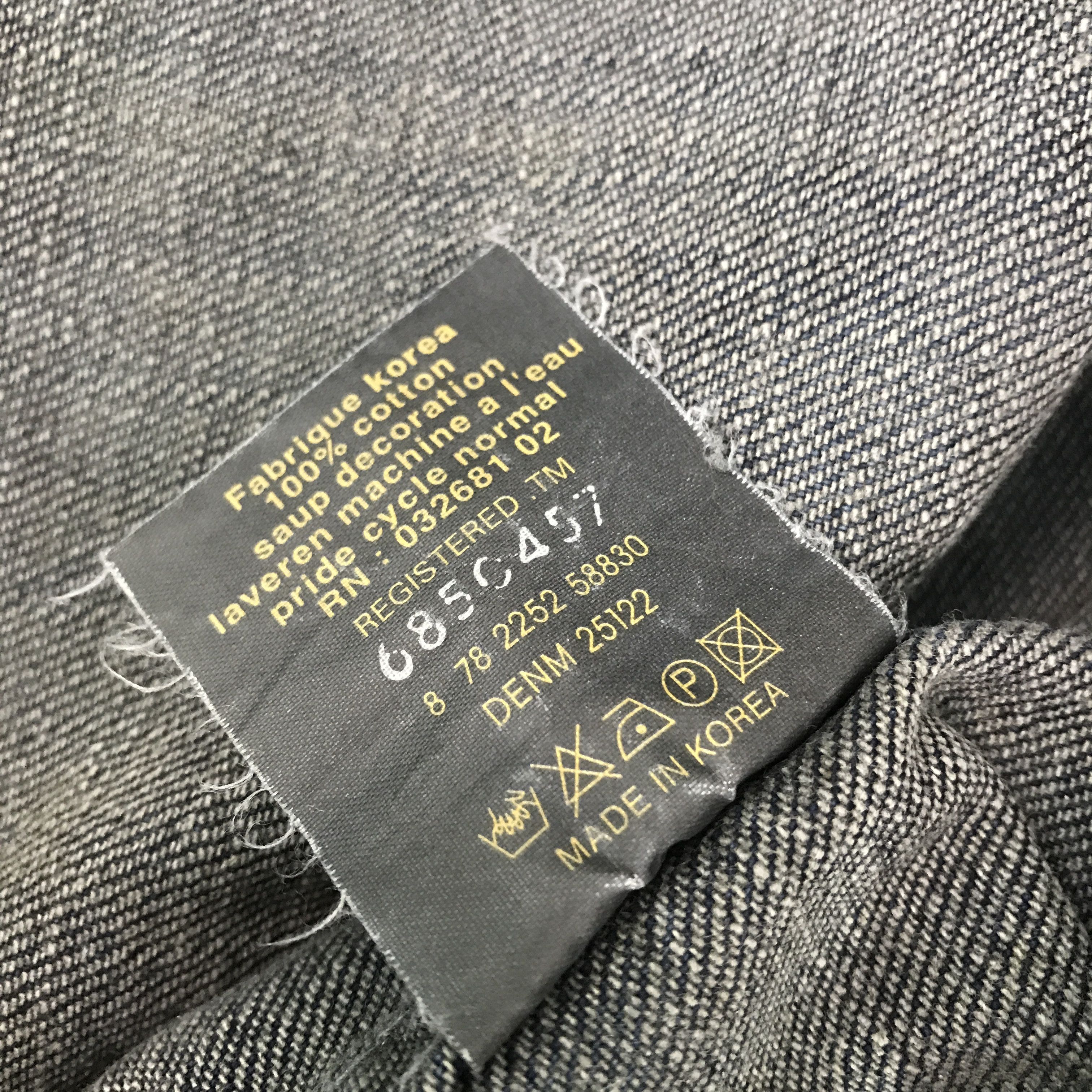 Black Label × Japanese Brand Rare Diggttiy jeans denim jacket Size US S / EU 44-46 / 1 - 9 Thumbnail