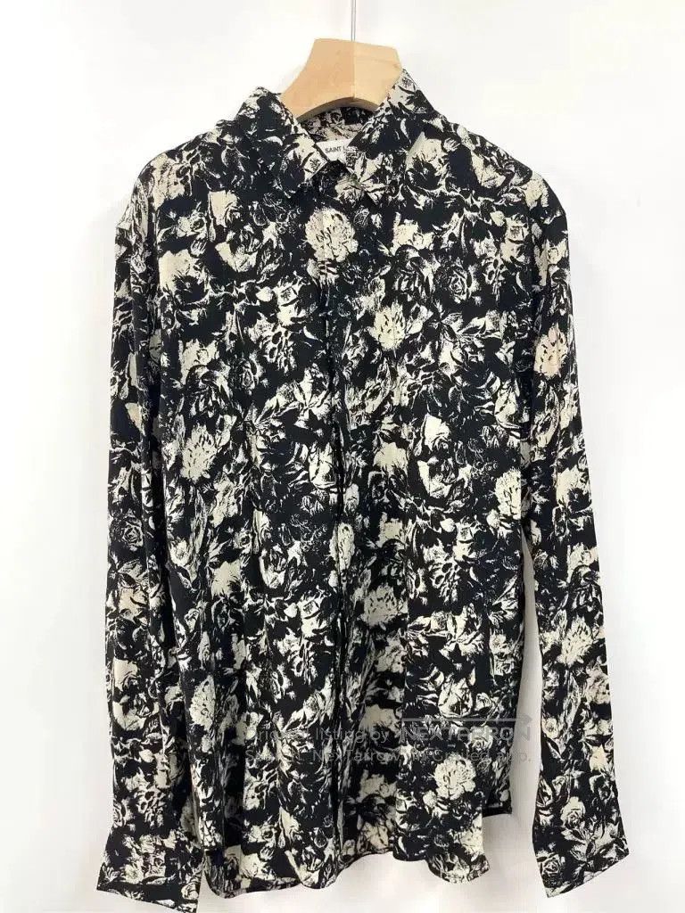Yves Saint Laurent Saint Laurent Black Acetate Long Sleeve Playsuit. Size M / US 6-8 / IT 42-44 - 4 Thumbnail