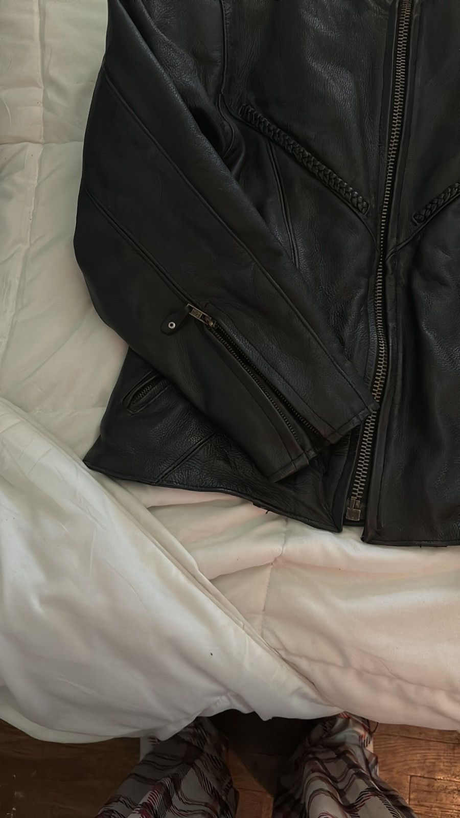 Other Bikers Dream Apparel Women’s Leather Jacket Size Medium Size M / US 6-8 / IT 42-44 - 8 Thumbnail