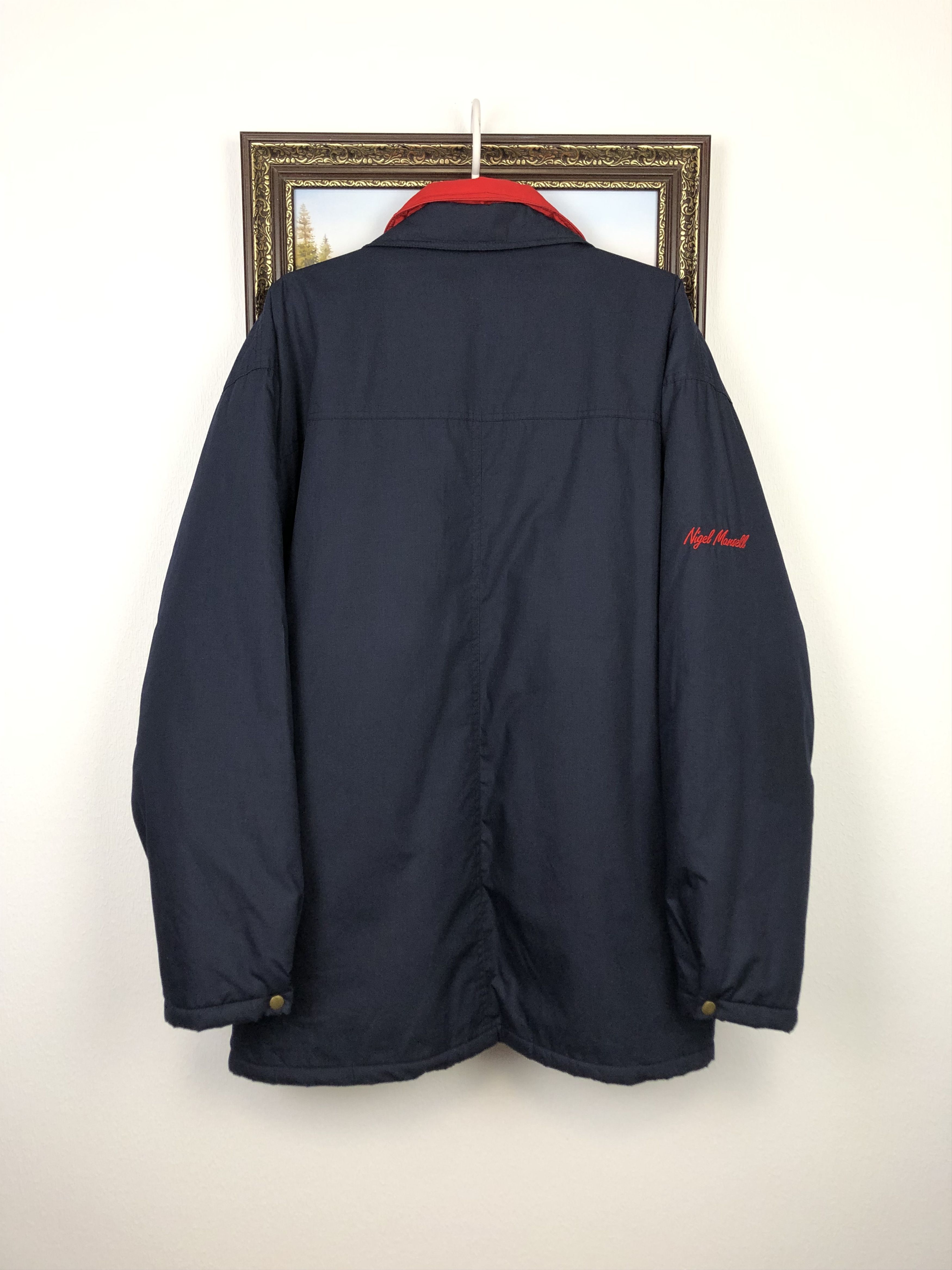 Vintage Vintage 90's Nigel Mansell Formula One Bomber Jacket Mens Size US L / EU 52-54 / 3 - 15 Thumbnail