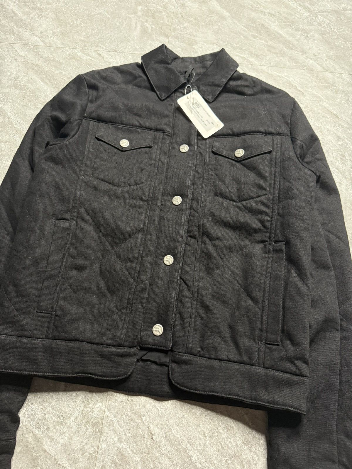 Silent By Damir Doma Damir Doma Quilted Padded Denim Jacket Size US XS / EU 42 / 0 - 5 Thumbnail