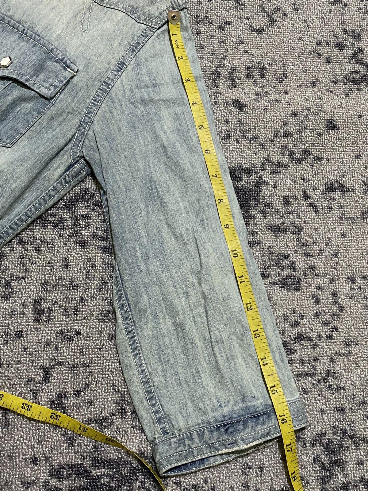 If Six Was Nine × Japanese Brand × Tornado Mart Tornado mart ifsixwasnine jeans shirt Size US M / EU 48-50 / 2 - 8 Thumbnail