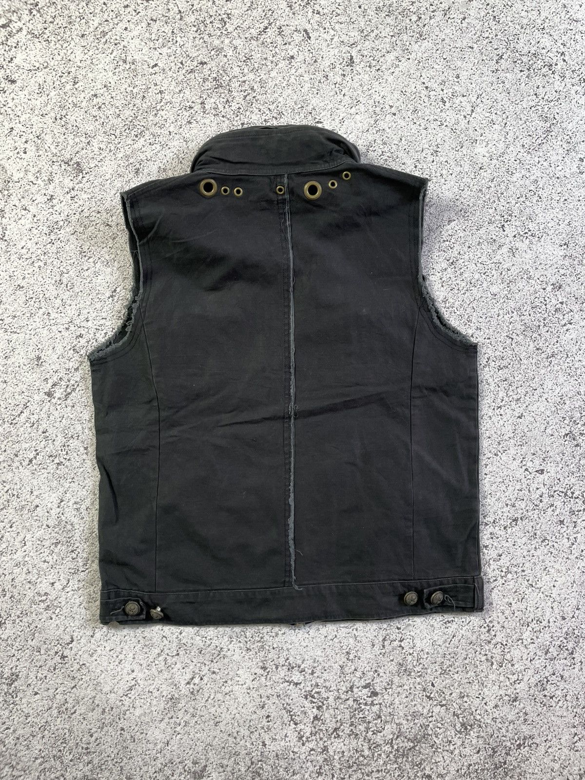 Vintage 2000s Six Star - Punk Grunge Visual Kei Studded bono Vest Size US M / EU 48-50 / 2 - 5 Thumbnail