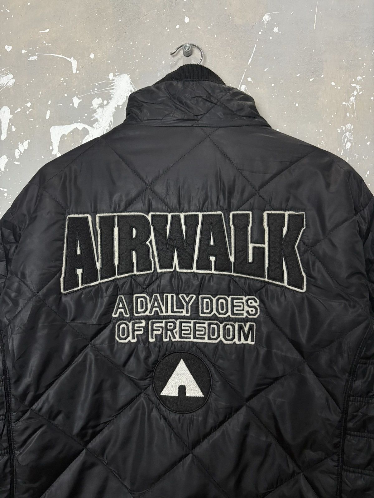 Airwalk Airwalk A DailyDoes Of Freedom Quilted Down Black Jackets Size US XL / EU 56 / 4 - 12 Thumbnail
